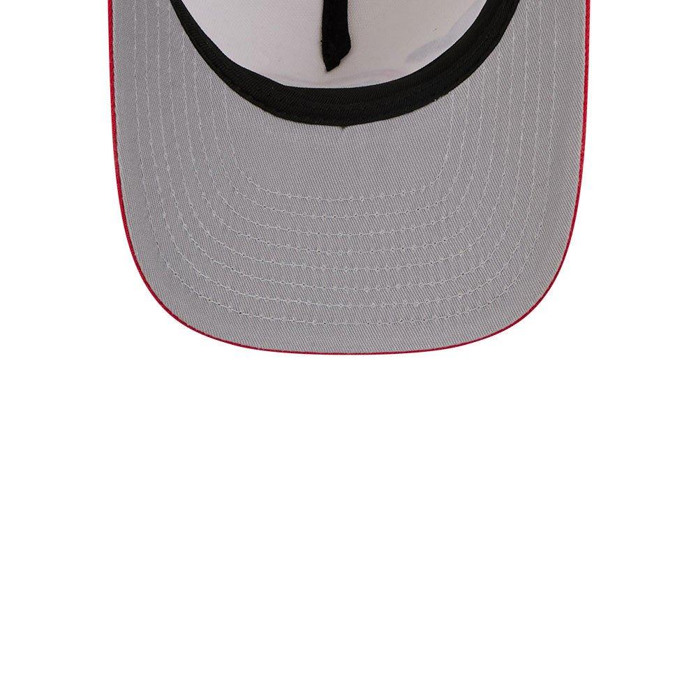 New Era Houston Rockets 9FIFTY A-Frame Hardwood Classic Snapback Hat - Cream/Red - CREAM Thumbnail View 6