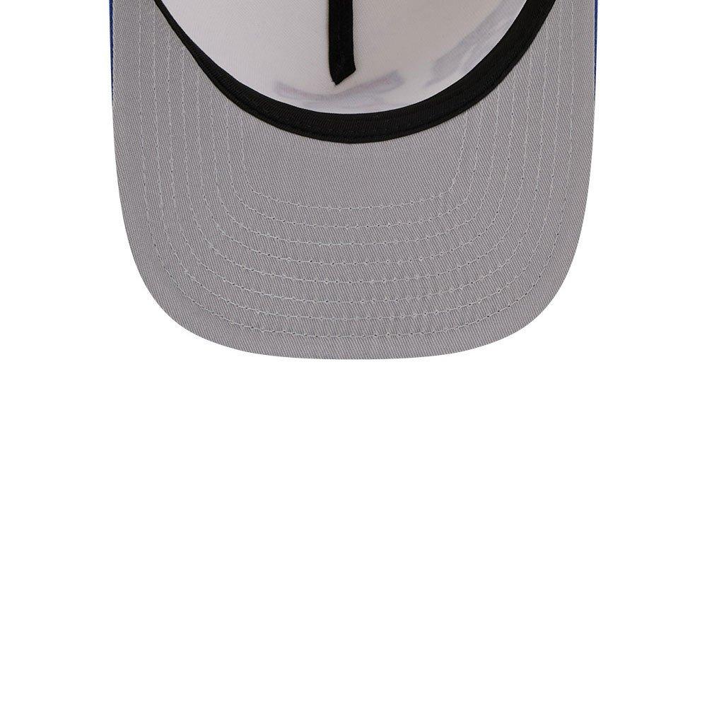 New Era Philadelphia 78ers 9FIFTY A-Frame Hardwood Classic Snapback Hat - Cream/Royal - CREAM Thumbnail View 7