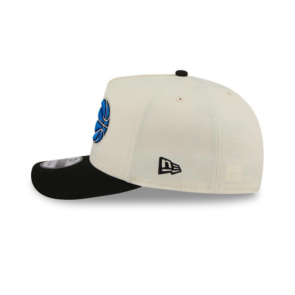 New Era Orlando Magic 9FIFTY A-Frame Hardwood Classic Snapback Hat - Cream/Black - CREAM Thumbnail View 5