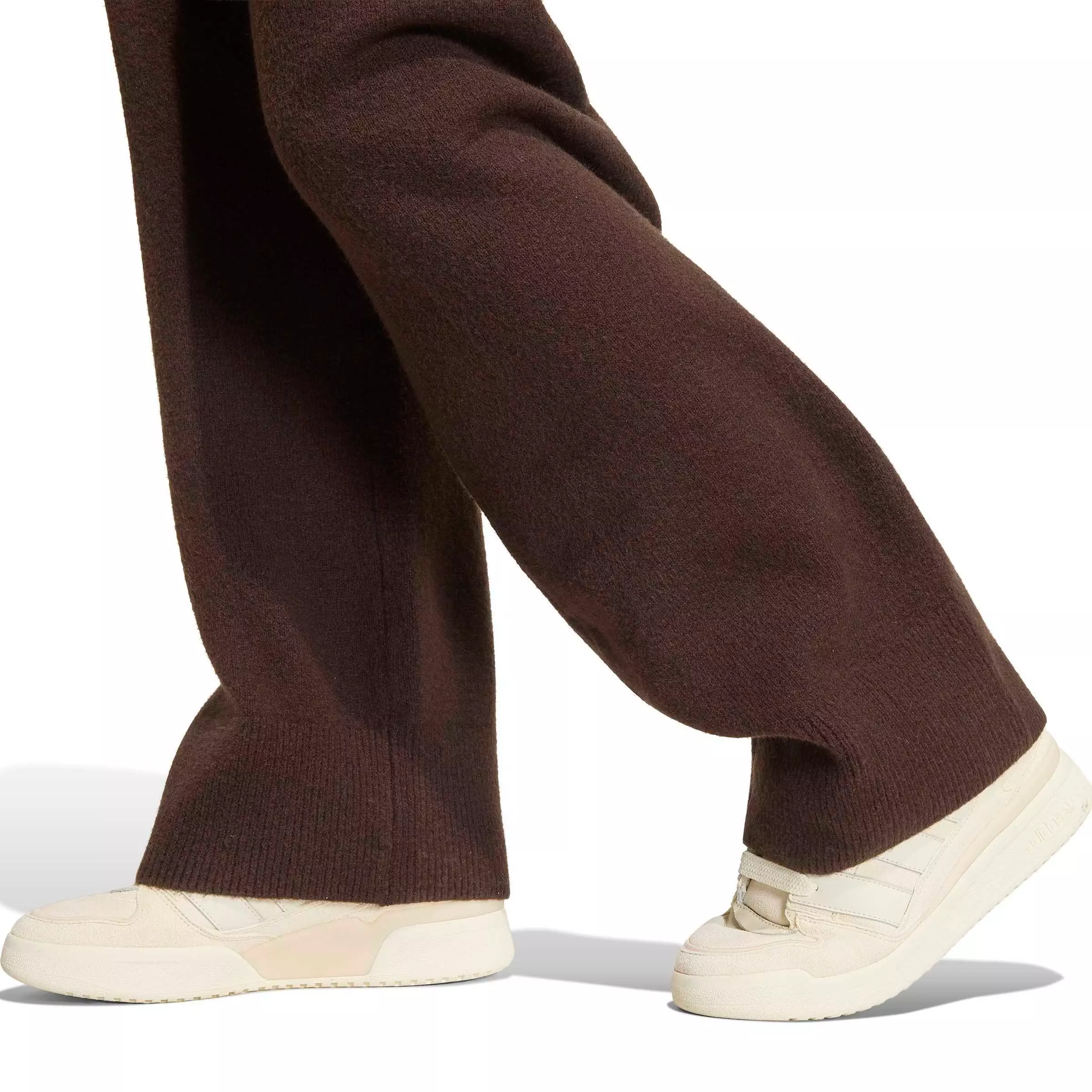 adidas Originals Women's Essentials Knit Pants - DK BROWN