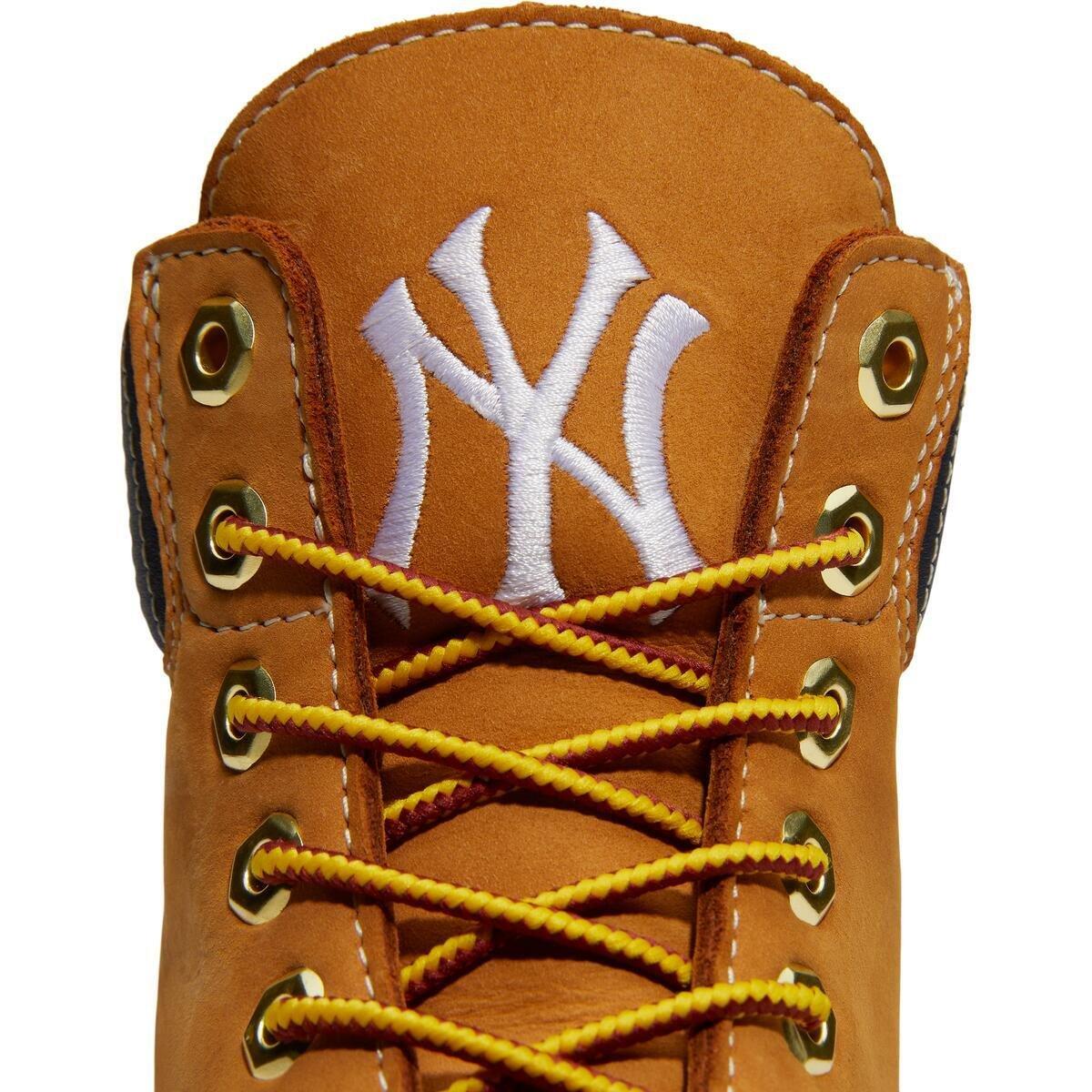 Timberland Heritage Premium 6-Inch "New York Yankees" Men's Waterproof Boot - WHEAT