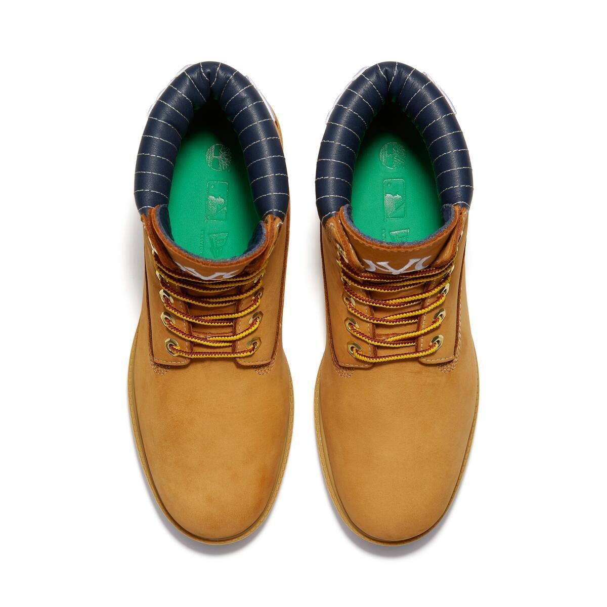 Timberland Heritage Premium 6-Inch "New York Yankees" Men's Waterproof Boot - WHEAT