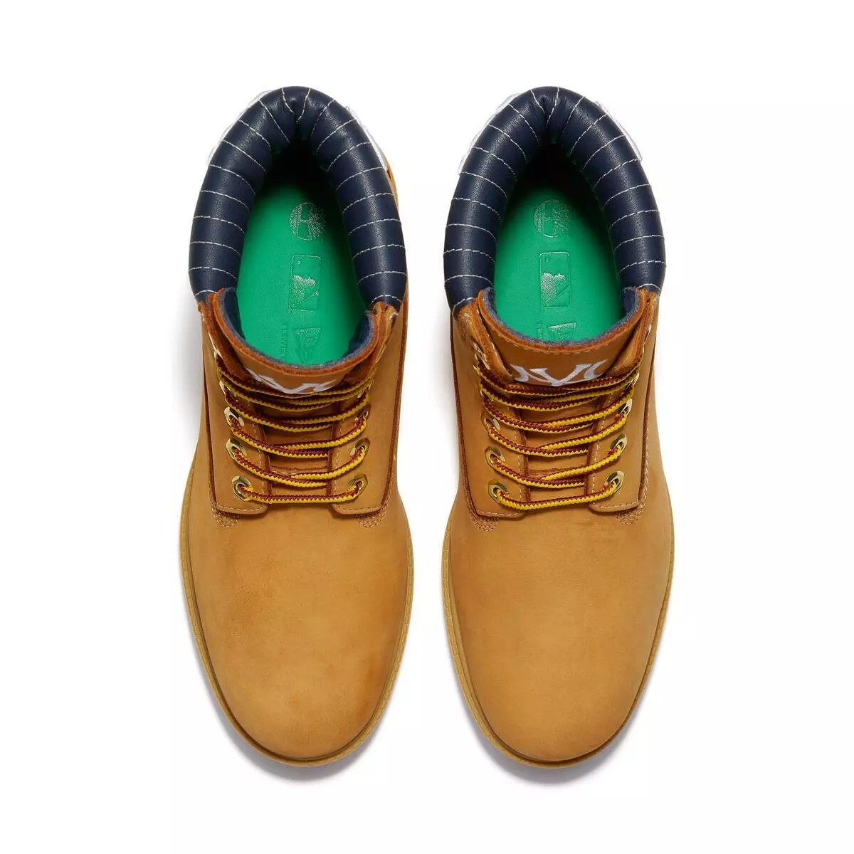 Timberland Heritage Premium 6-Inch "New York Yankees" Men's Waterproof Boot - WHEAT