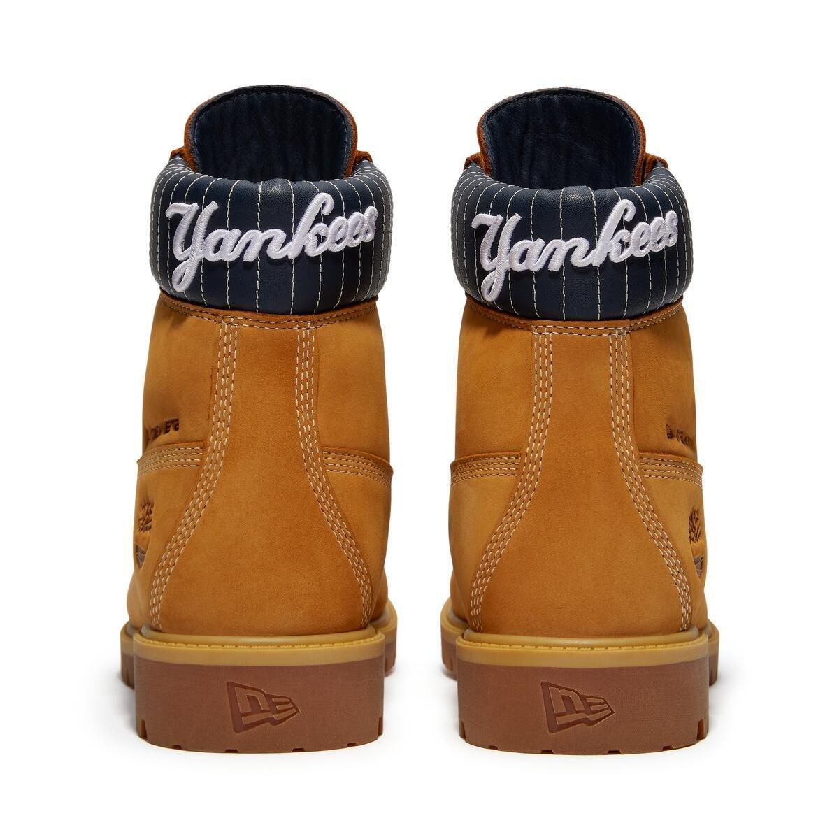 Timberland Heritage Premium 6-Inch "New York Yankees" Men's Waterproof Boot - WHEAT