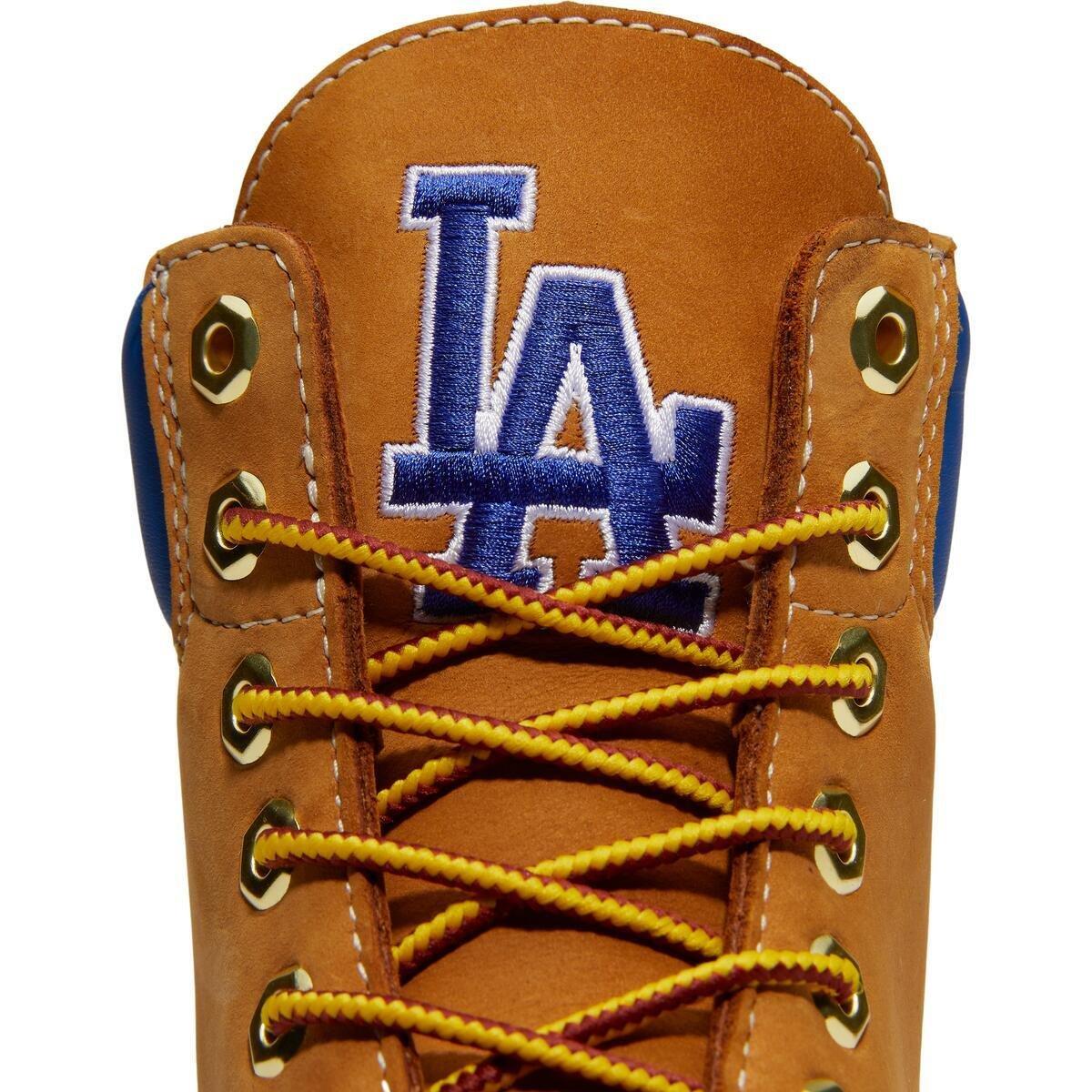 Timberland Heritage Premium 6-Inch "Los Angeles Dodgers" Men's Waterproof Boot - WHEAT
