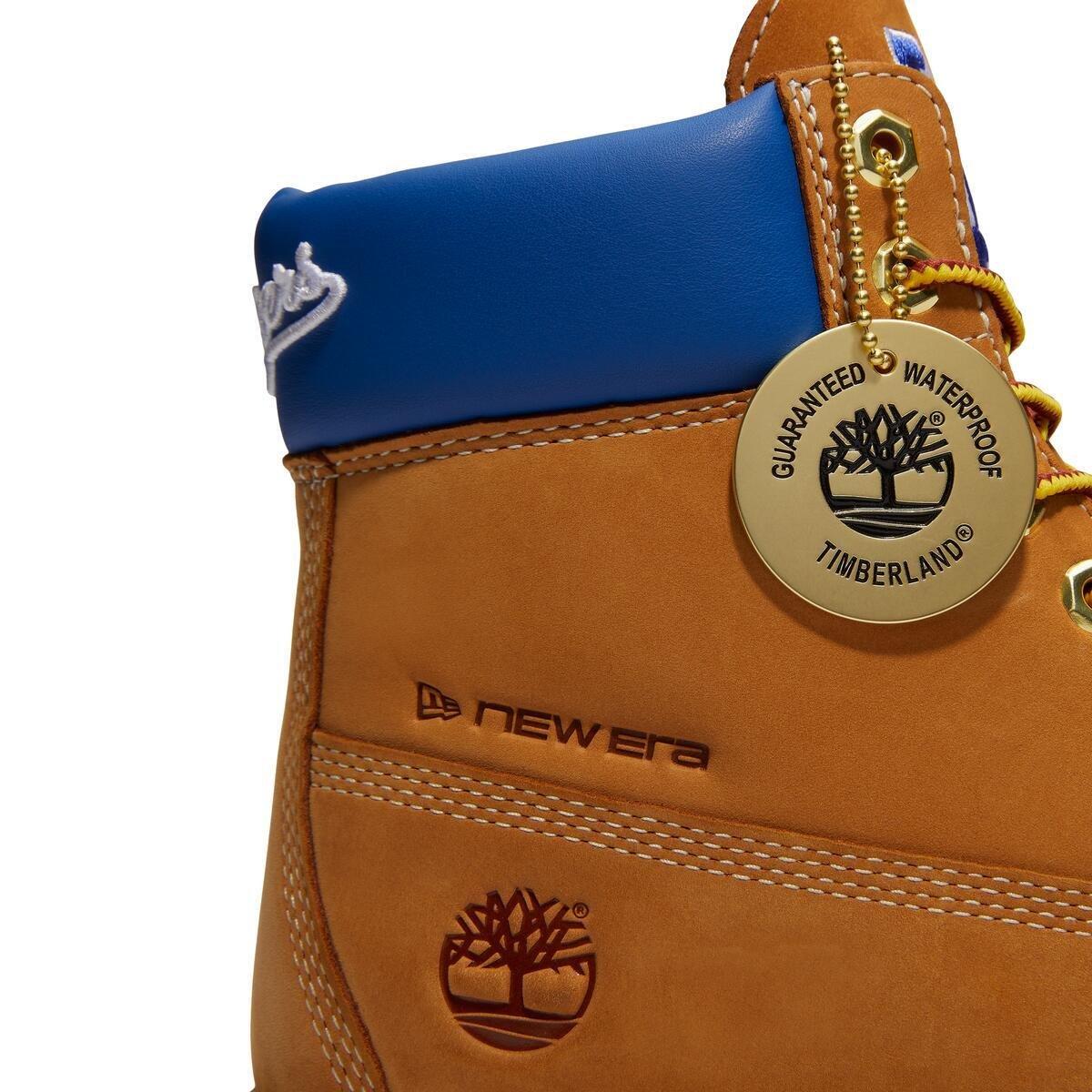 Timberland Heritage Premium 6-Inch "Los Angeles Dodgers" Men's Waterproof Boot - WHEAT