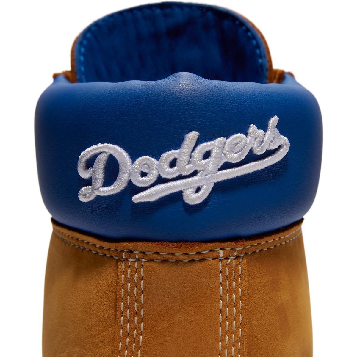 Timberland Heritage Premium 6-Inch "Los Angeles Dodgers" Men's Waterproof Boot - WHEAT