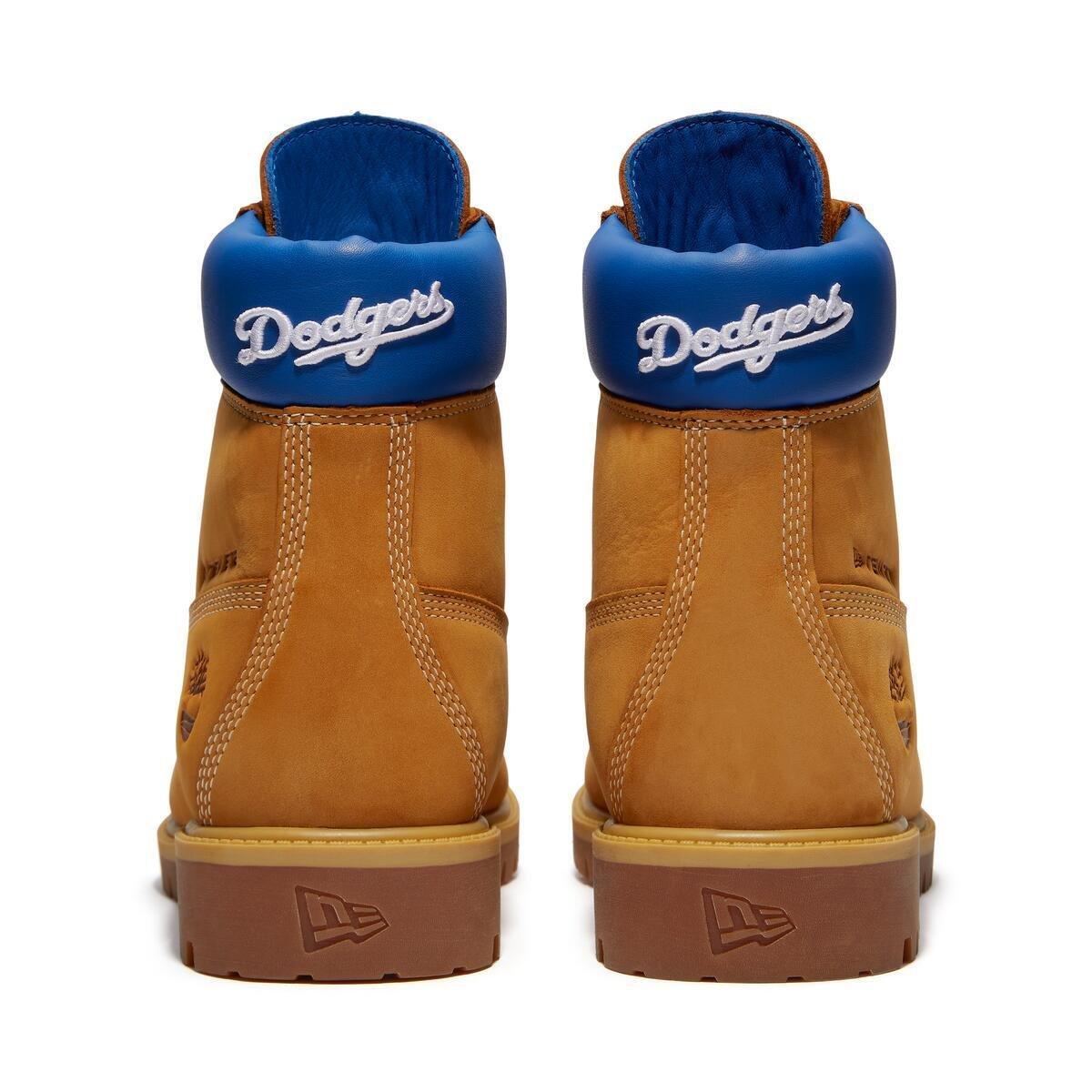 Timberland Heritage Premium 6-Inch "Los Angeles Dodgers" Men's Waterproof Boot - WHEAT