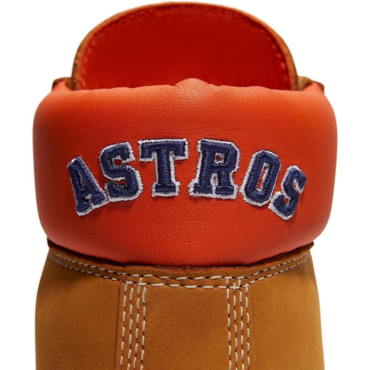 Timberland Heritage Premium 6-Inch "Houston Astros" Men's Waterproof Boot - WHEAT