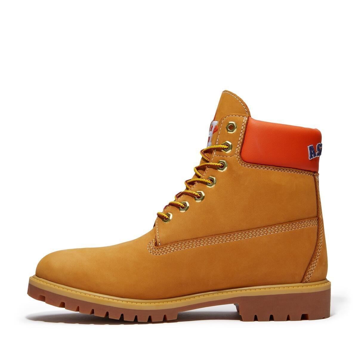 Timberland Heritage Premium 6-Inch "Houston Astros" Men's Waterproof Boot - WHEAT