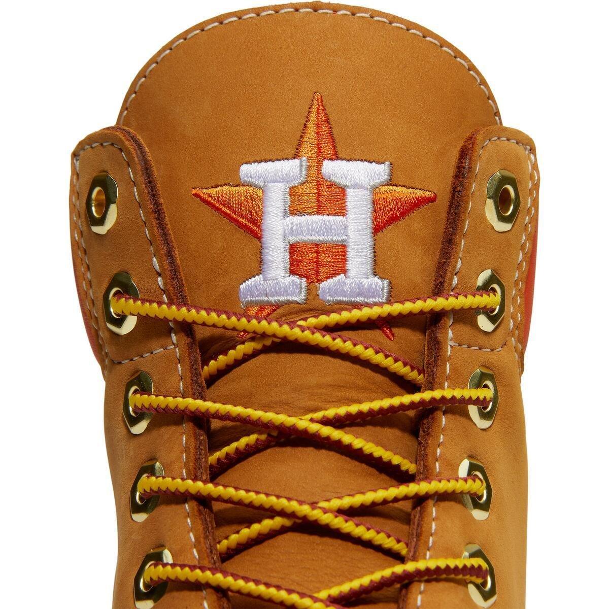 Timberland Heritage Premium 6-Inch "Houston Astros" Men's Waterproof Boot - WHEAT