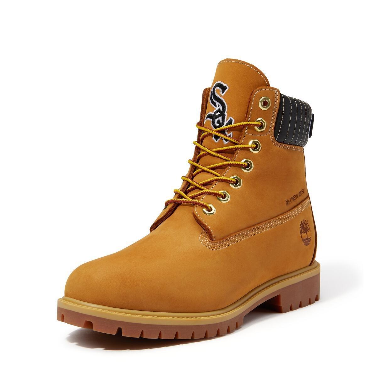 Timberland Heritage Premium 6-Inch "Chicago White Sox" Men's Waterproof Boot - WHEAT