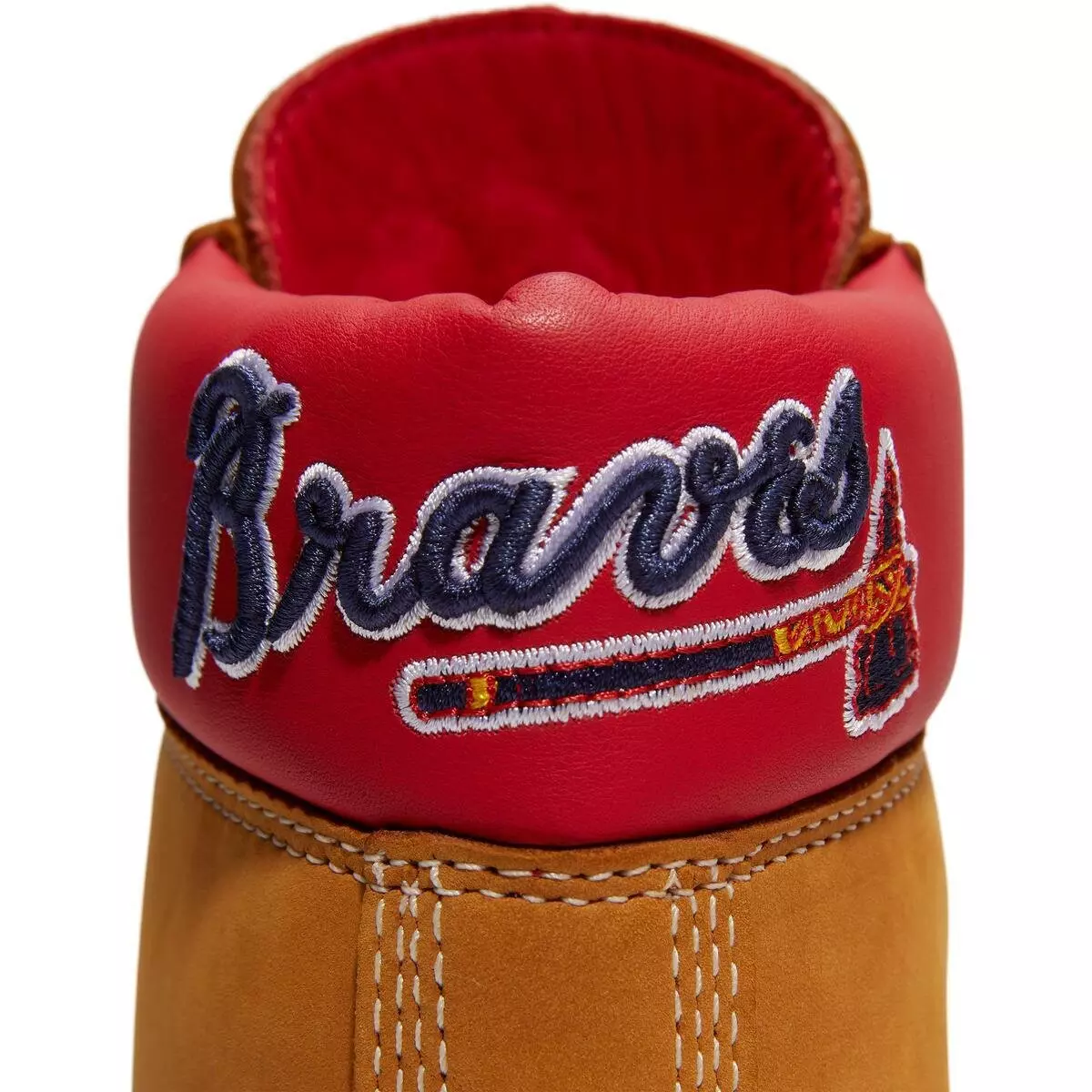 Timberland Heritage Premium 6-Inch "Atlanta Braves" Men's Waterproof Boot - WHEAT