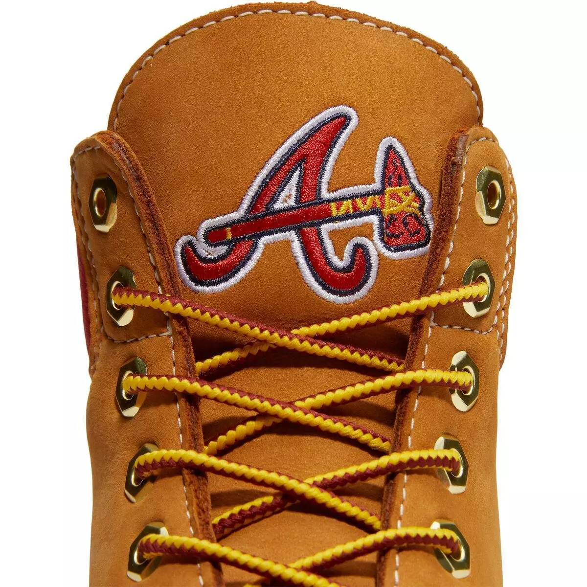 Timberland Heritage Premium 6-Inch "Atlanta Braves" Men's Waterproof Boot - WHEAT