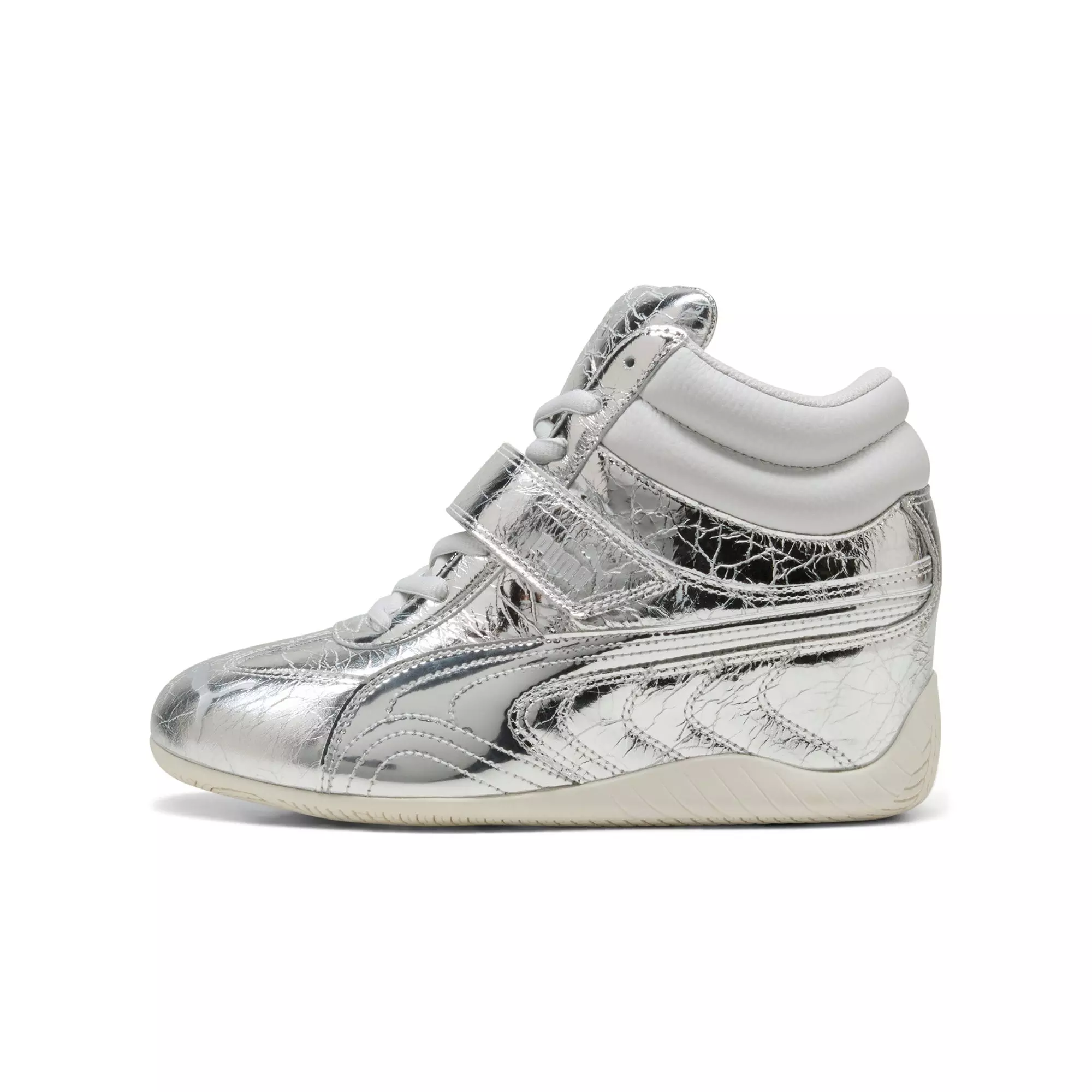 PUMA Speedcat Wedge "Metallic Silver" Women's Shoe - SILVER