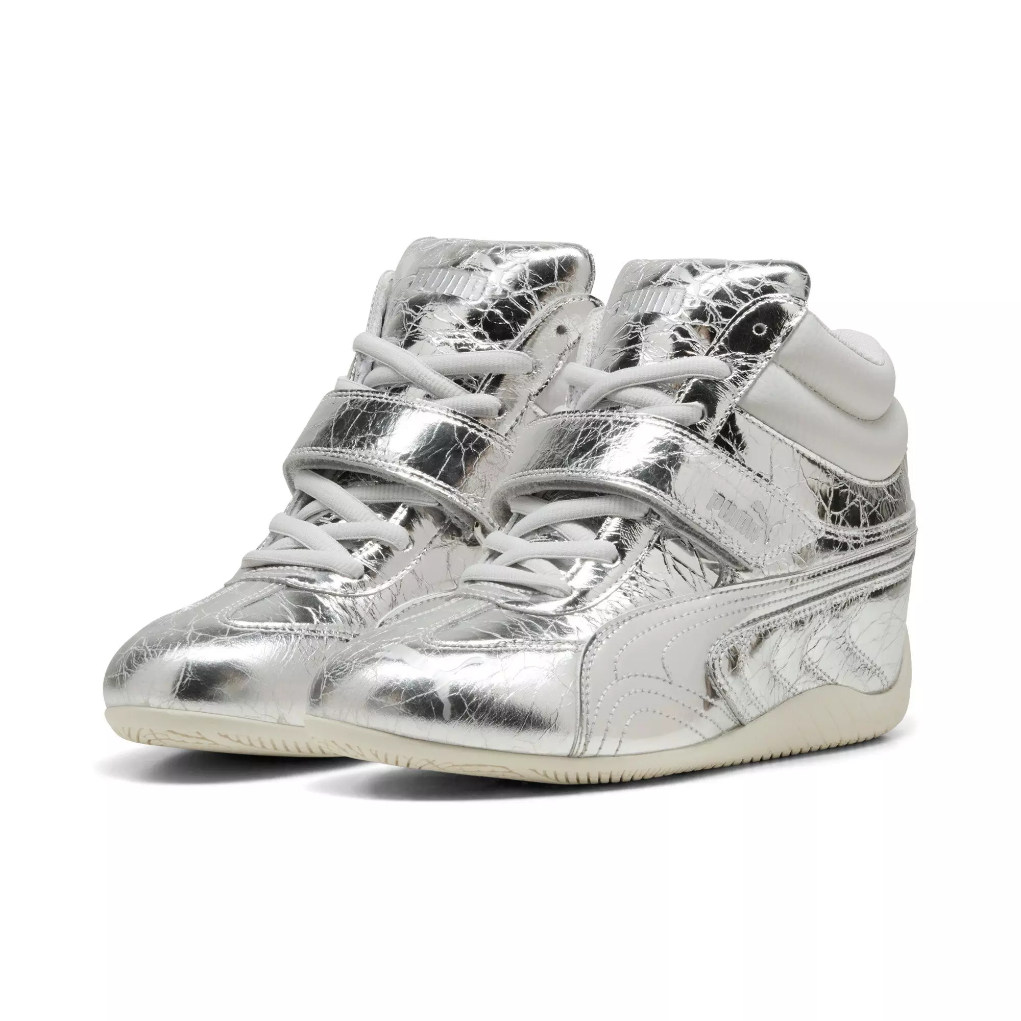 PUMA Speedcat Wedge "Metallic Silver" Women's Shoe - SILVER
