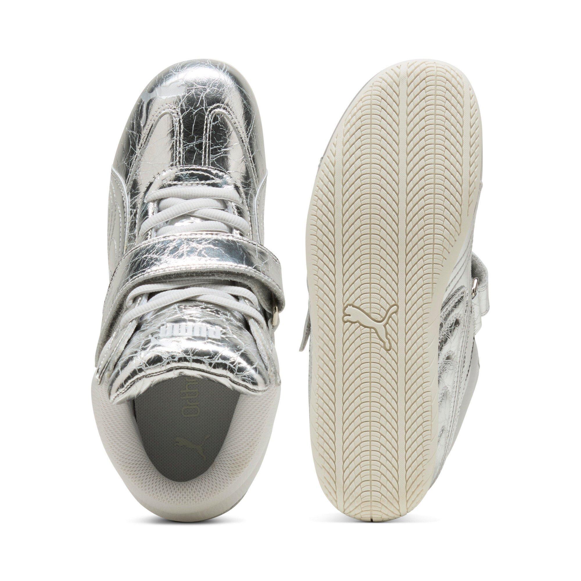 PUMA Speedcat Wedge "Metallic Silver" Women's Shoe - SILVER Thumbnail View 4