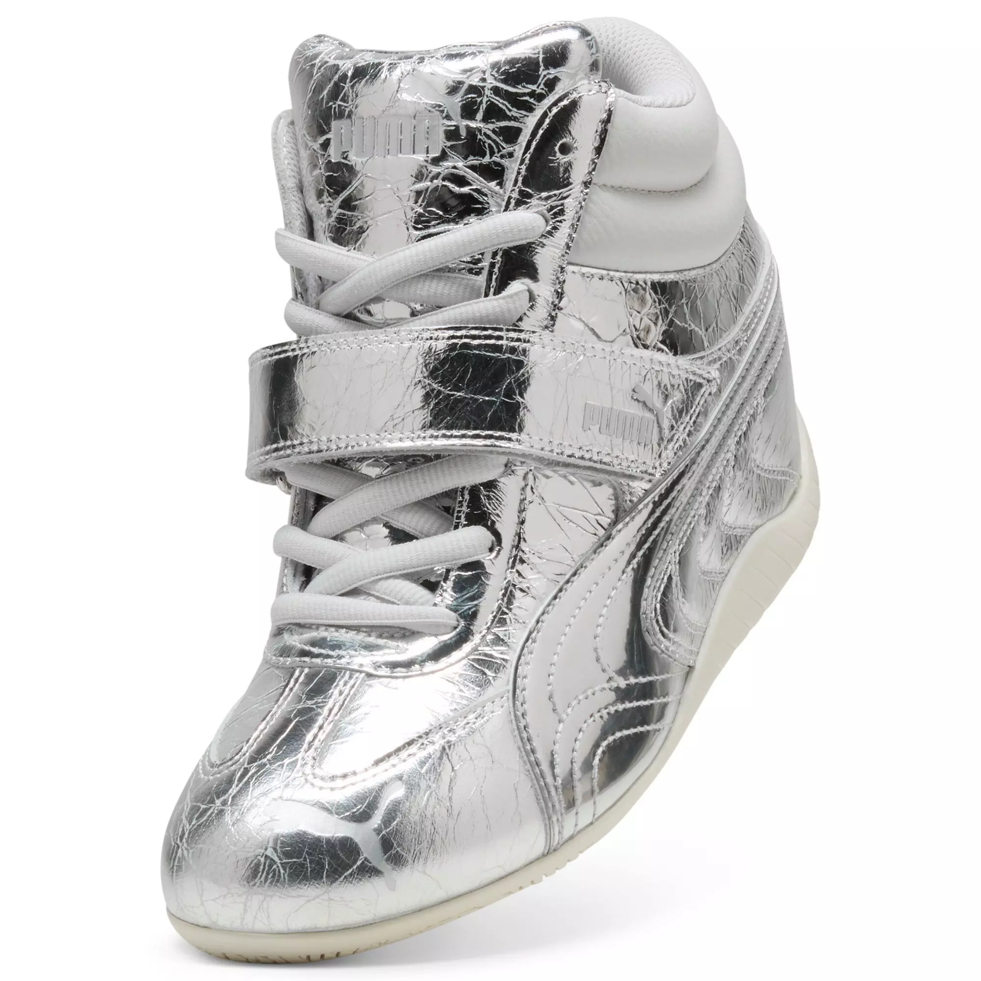 PUMA Speedcat Wedge "Metallic Silver" Women's Shoe - SILVER