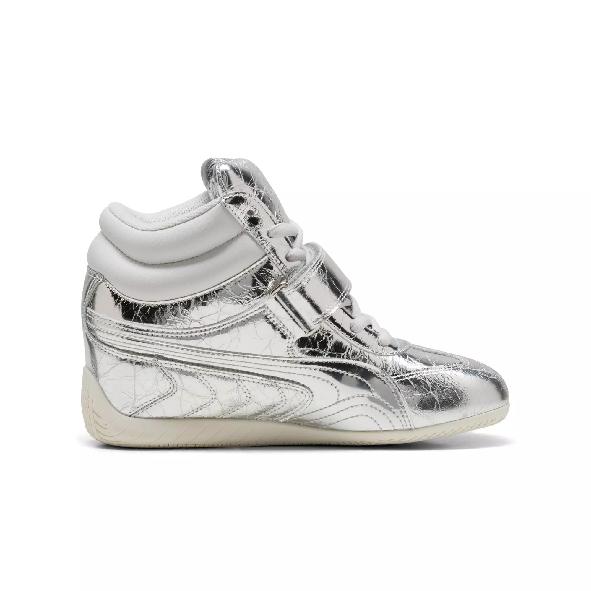 PUMA Speedcat Wedge "Metallic Silver" Women's Shoe - SILVER