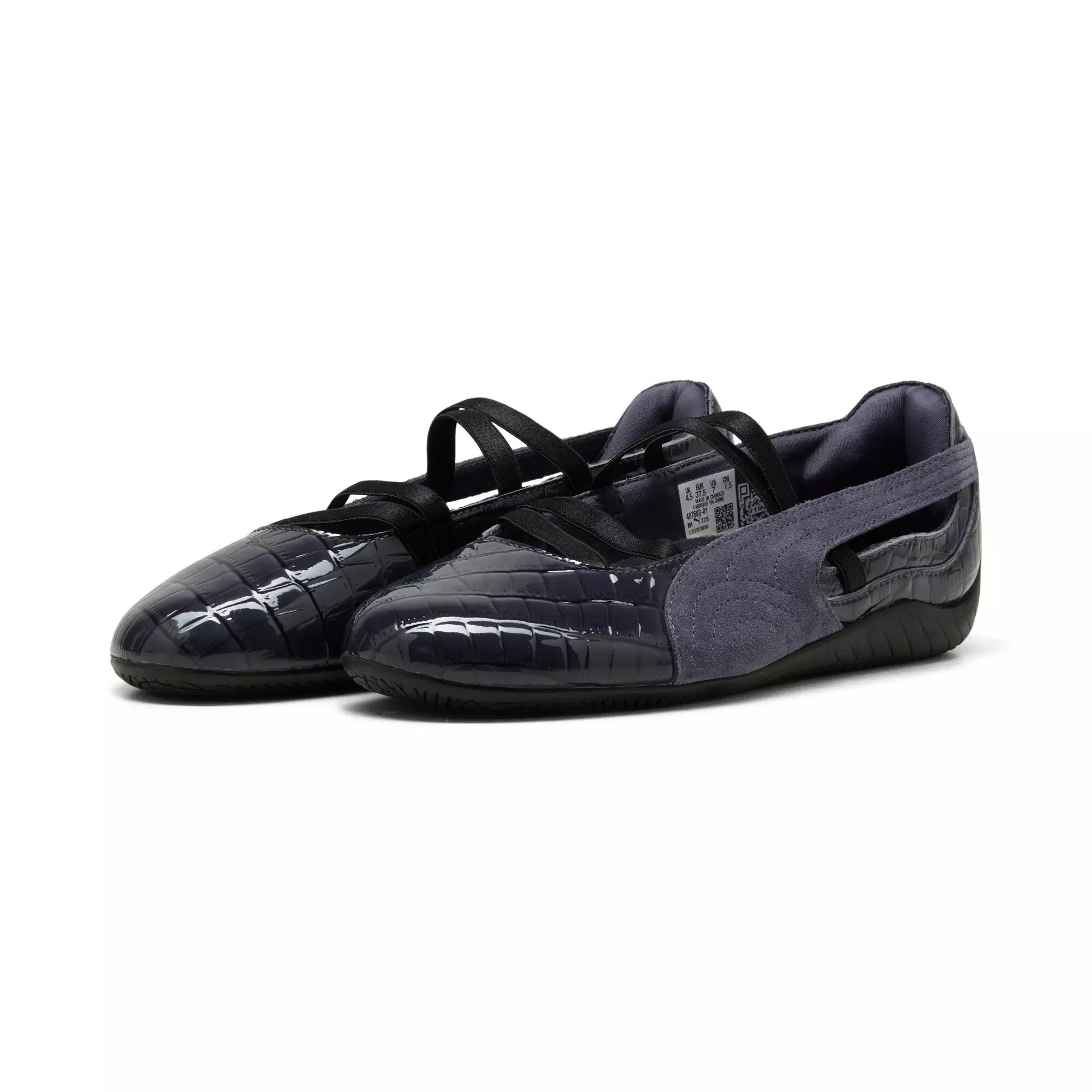 PUMA Speedcat Ballet Croc "Grey/Black" Women's Shoe - BLACK/GREY