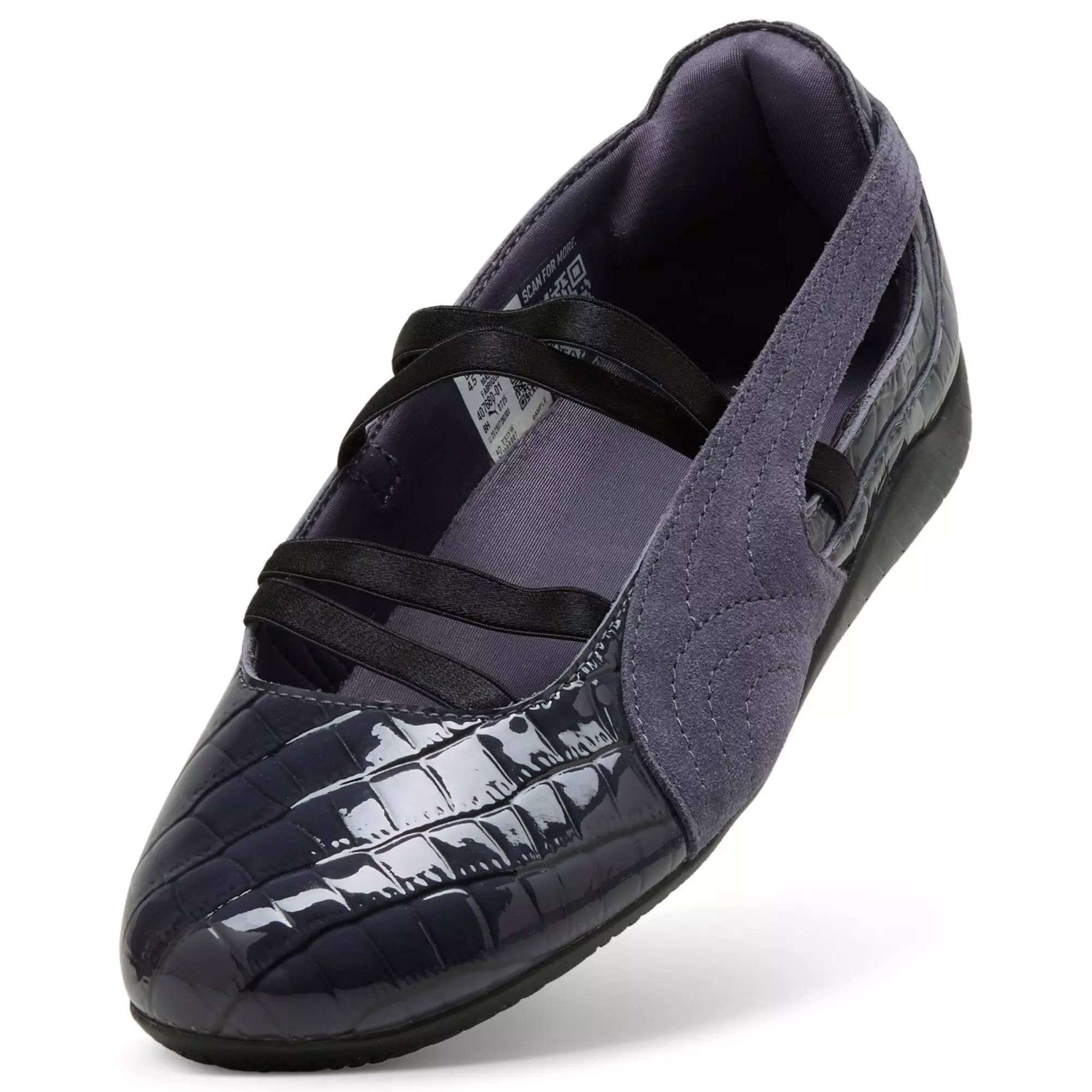 PUMA Speedcat Ballet Croc "Grey/Black" Women's Shoe - BLACK/GREY