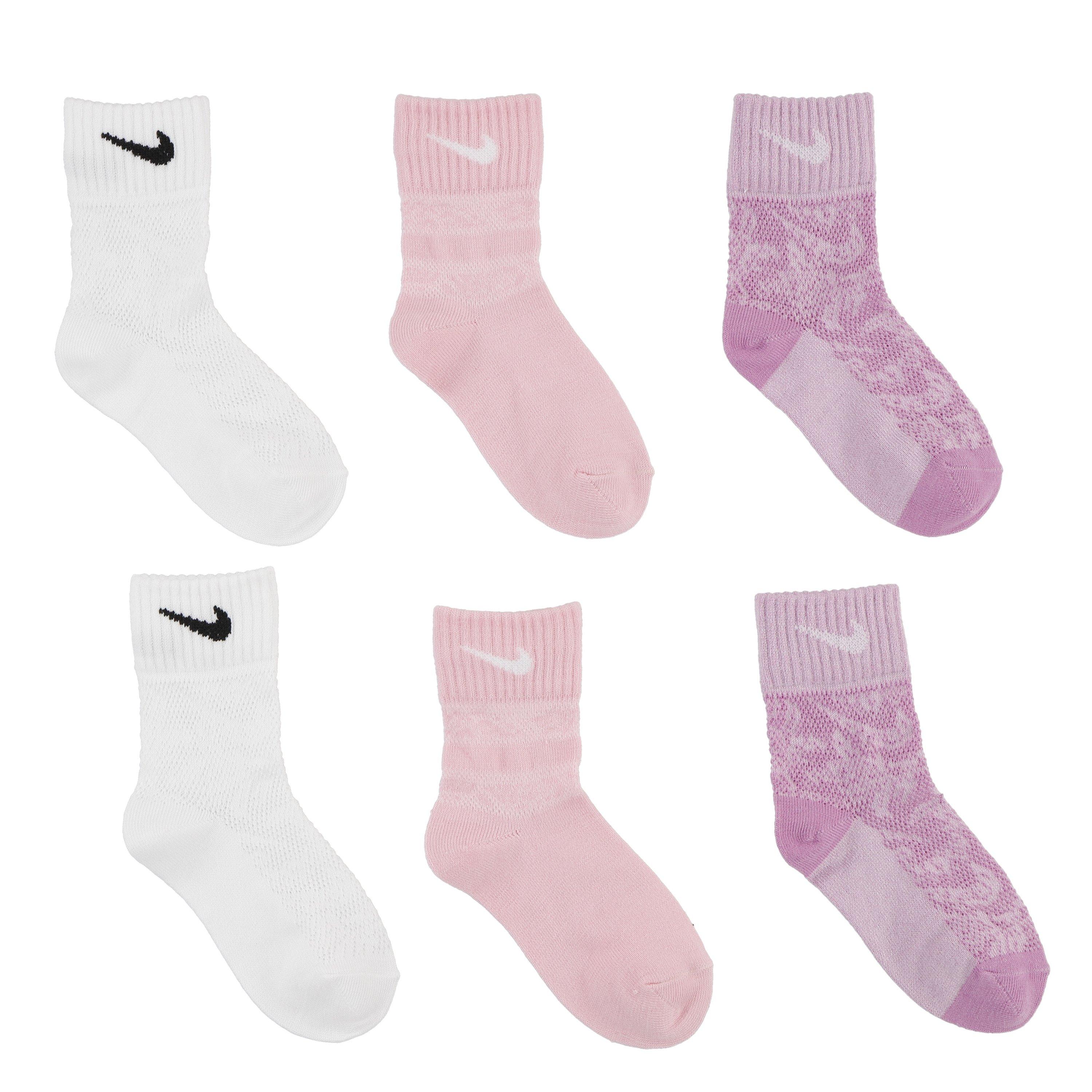 Nike 3-Pack Drop NDL Lace Crew Girls' Socks