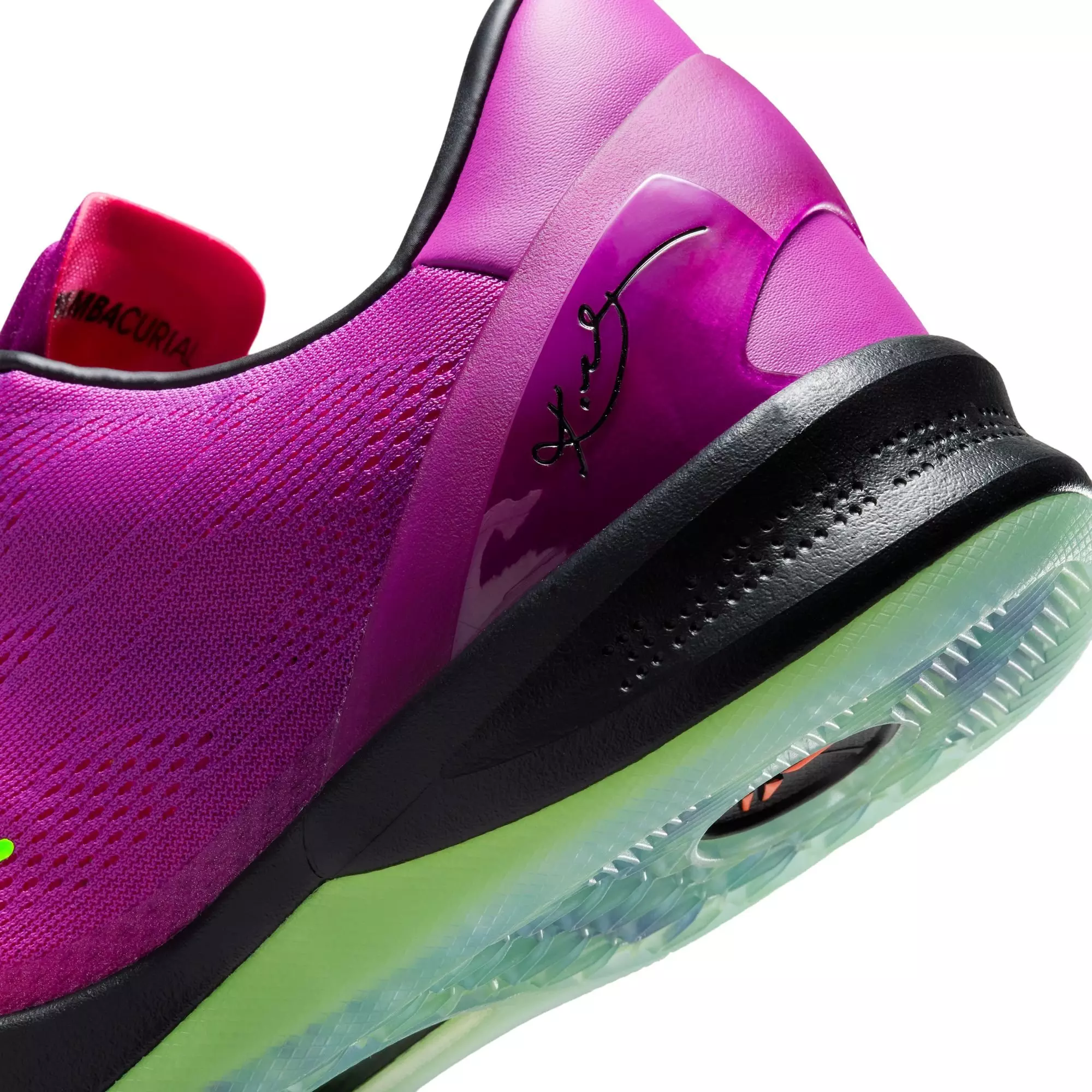 Nike Kobe VII Protro "Mambacurial" Men's Basketball Shoe - RED PLUM/ELECTRIC GREEN/PINK FLASH
