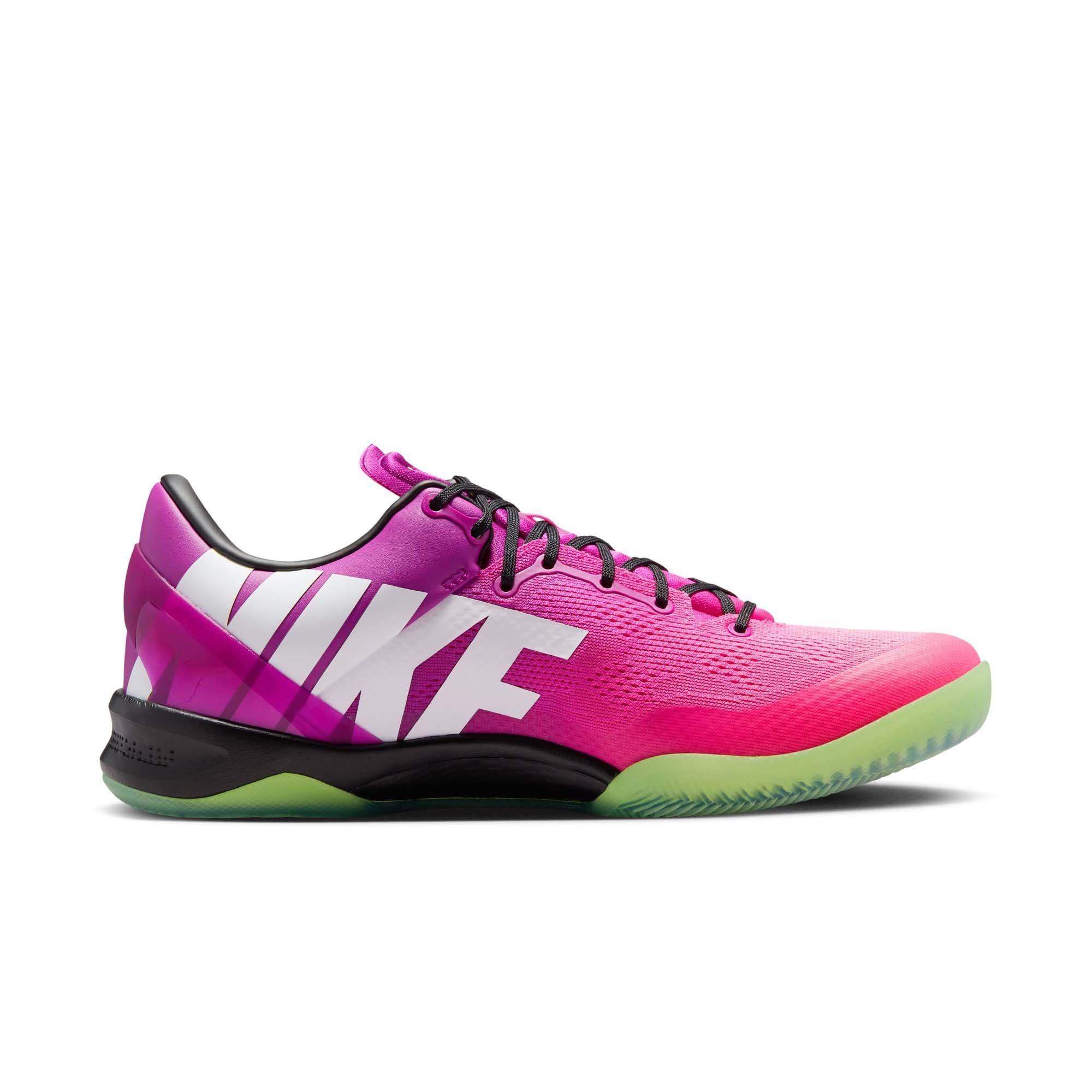 Nike Kobe VII Protro "Mambacurial" Men's Basketball Shoe - RED PLUM/ELECTRIC GREEN/PINK FLASH