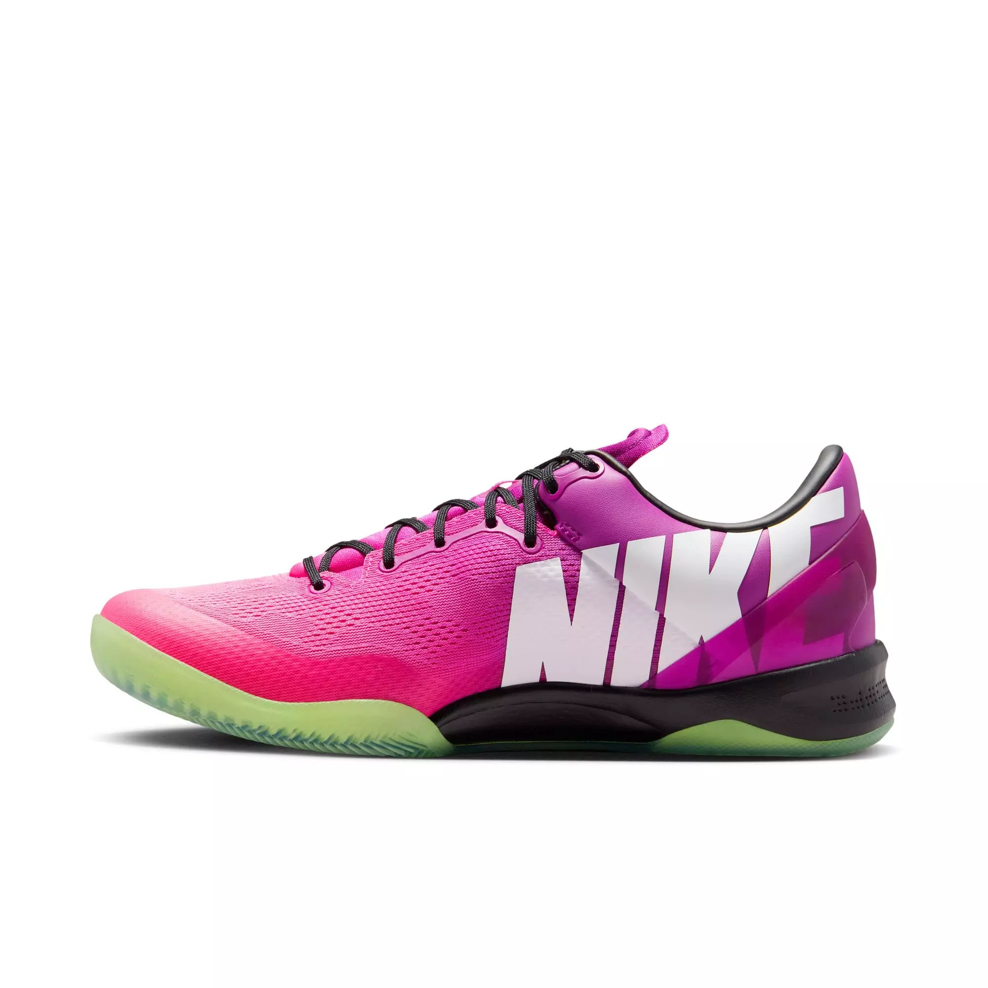 Nike Kobe VII Protro "Mambacurial" Men's Basketball Shoe - RED PLUM/ELECTRIC GREEN/PINK FLASH