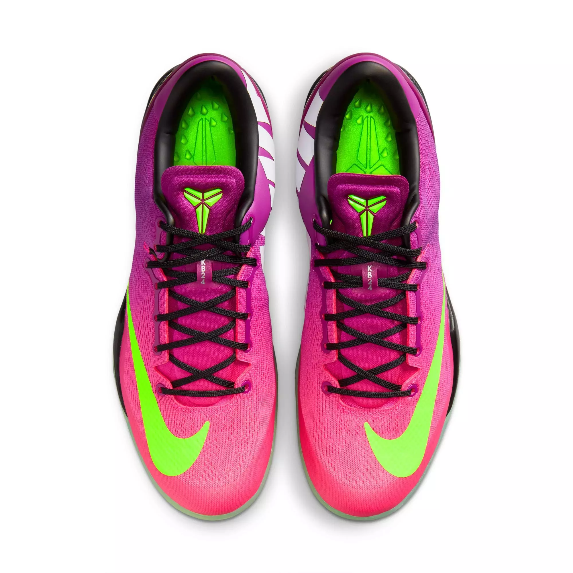 Nike Kobe VII Protro "Mambacurial" Men's Basketball Shoe - RED PLUM/ELECTRIC GREEN/PINK FLASH