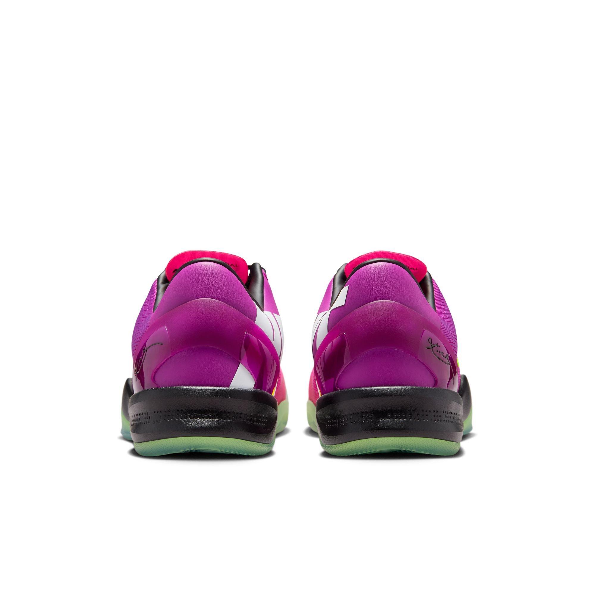 Nike Kobe VII Protro "Mambacurial" Men's Basketball Shoe - RED PLUM/ELECTRIC GREEN/PINK FLASH
