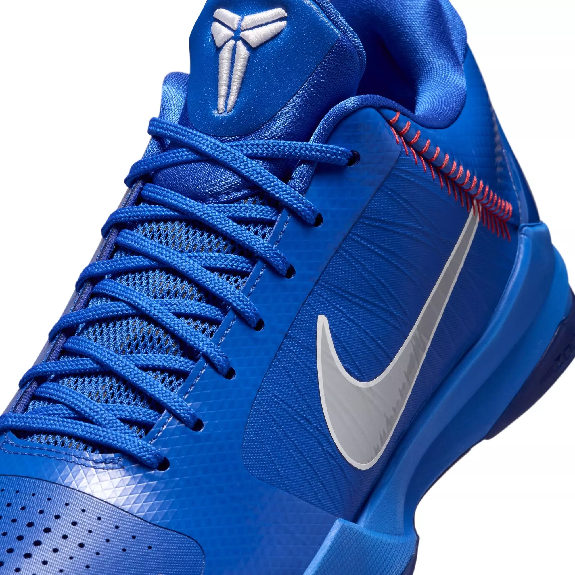 Nike Kobe V "Los Angeles Dodgers" Men's Basketball Shoe - HYPER ROYAL/WOLF GREY/WHITE