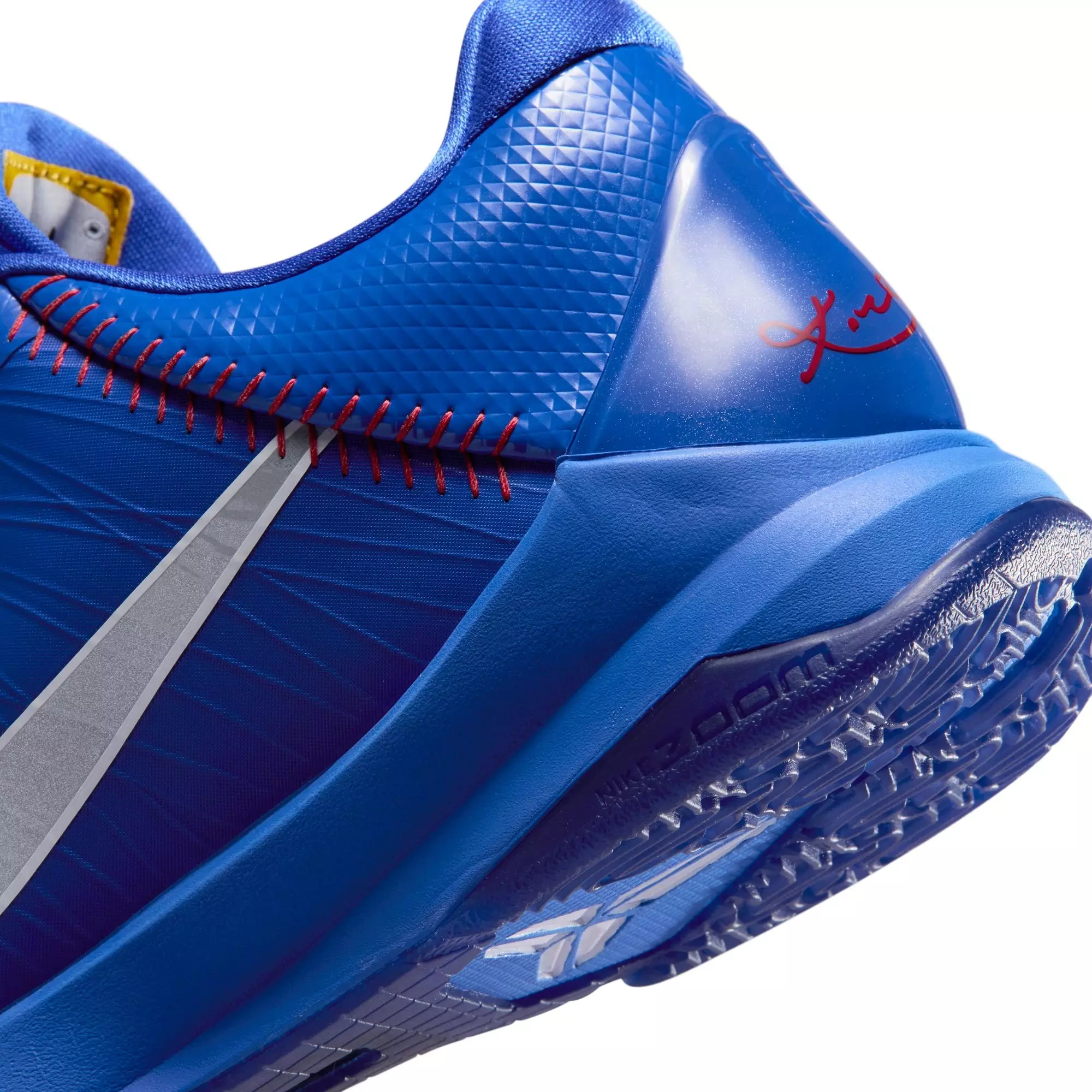 Nike Kobe V "Los Angeles Dodgers" Men's Basketball Shoe - HYPER ROYAL/WOLF GREY/WHITE