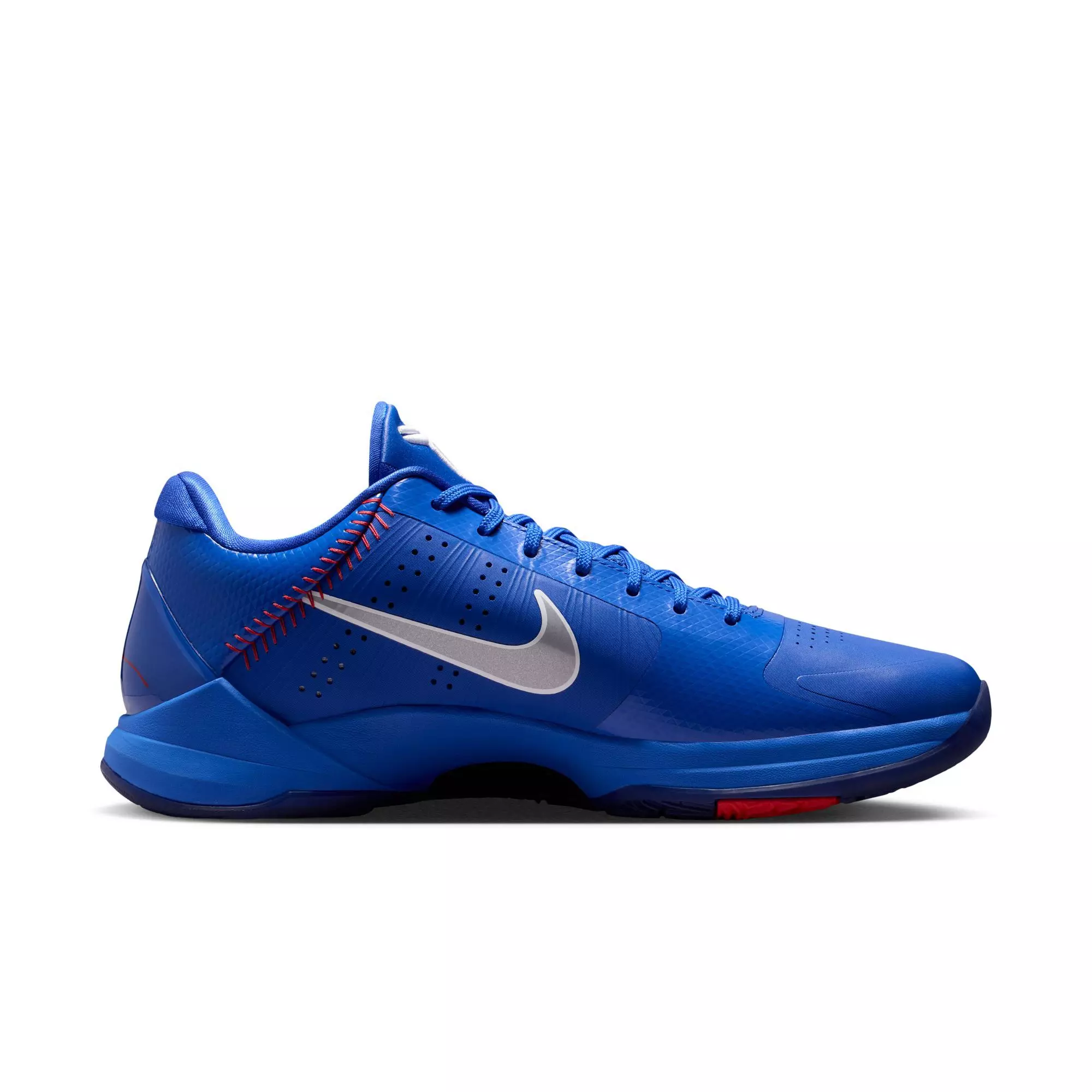 Nike Kobe V "Los Angeles Dodgers" Men's Basketball Shoe - HYPER ROYAL/WOLF GREY/WHITE