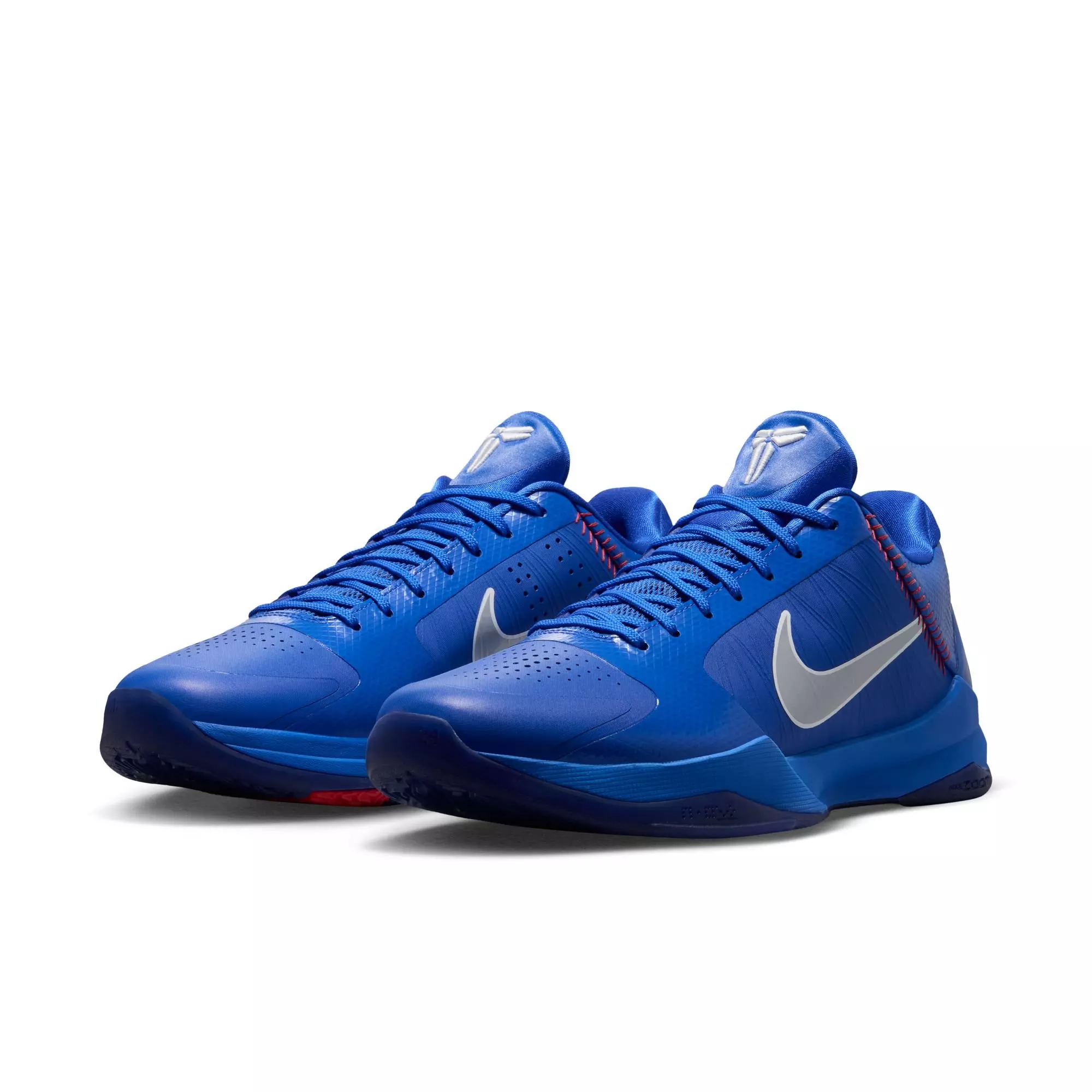 Nike Kobe V "Los Angeles Dodgers" Men's Basketball Shoe - HYPER ROYAL/WOLF GREY/WHITE