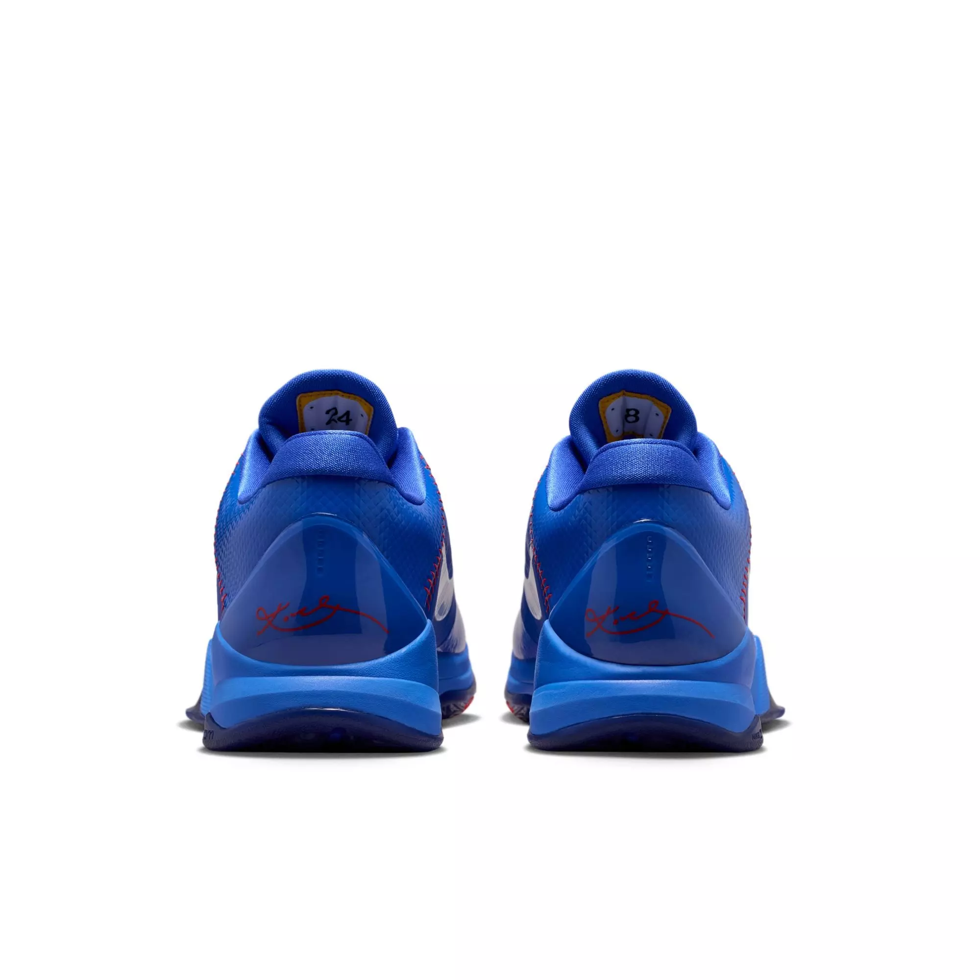Nike Kobe V "Los Angeles Dodgers" Men's Basketball Shoe - HYPER ROYAL/WOLF GREY/WHITE