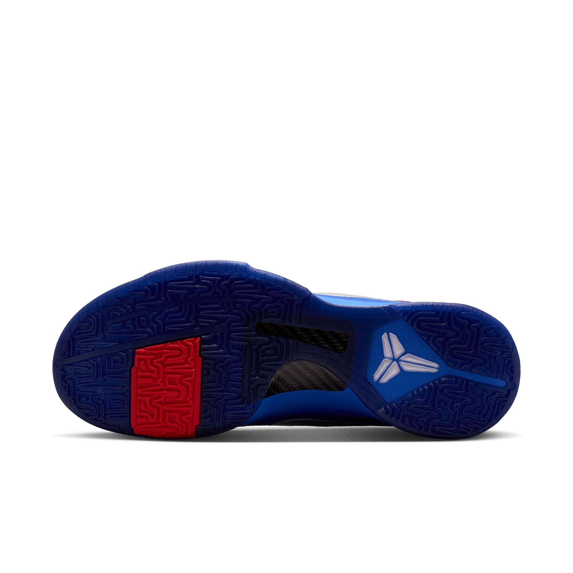 Nike Kobe V "Los Angeles Dodgers" Men's Basketball Shoe - HYPER ROYAL/WOLF GREY/WHITE