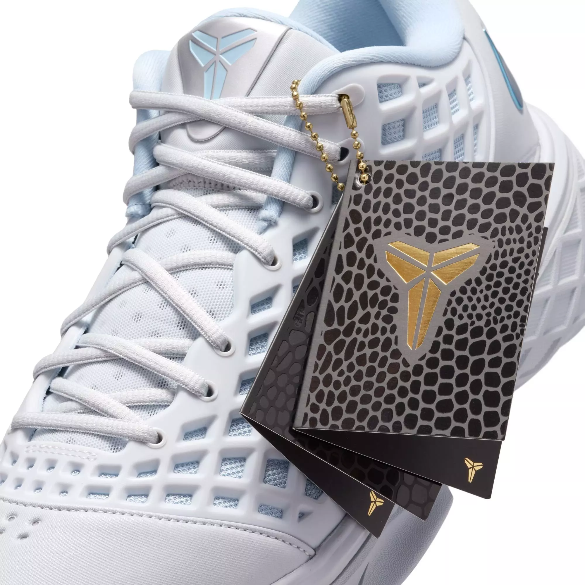 Kobe III Low Protro "Platinum Grey" Men's Basketball Shoe - PURE PLATINUM/ARMORY BLUE