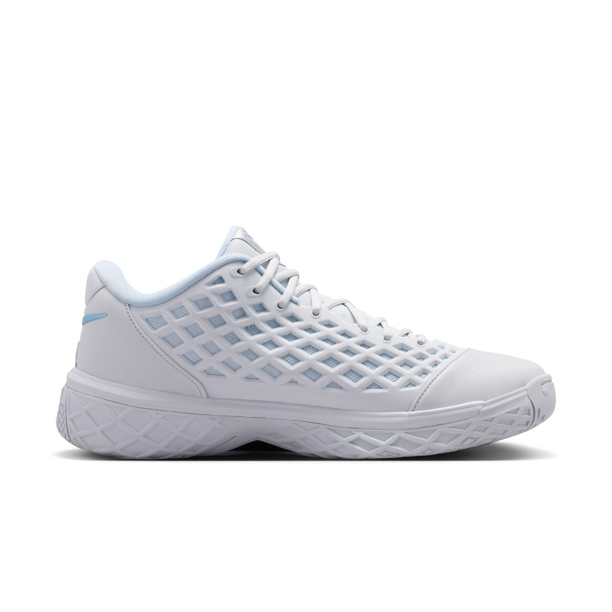 Kobe III Low Protro "Platinum Grey" Men's Basketball Shoe - PURE PLATINUM/ARMORY BLUE
