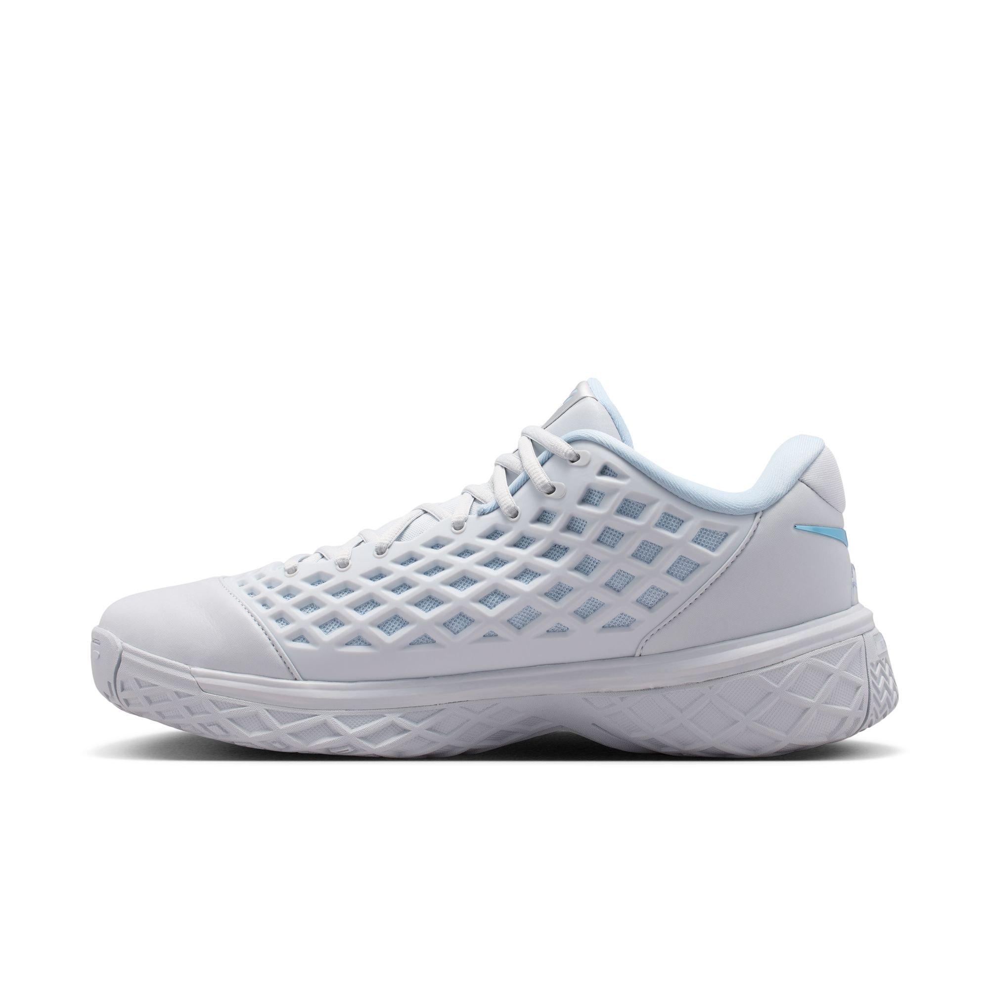 Kobe III Low Protro "Platinum Grey" Men's Basketball Shoe - PURE PLATINUM/ARMORY BLUE