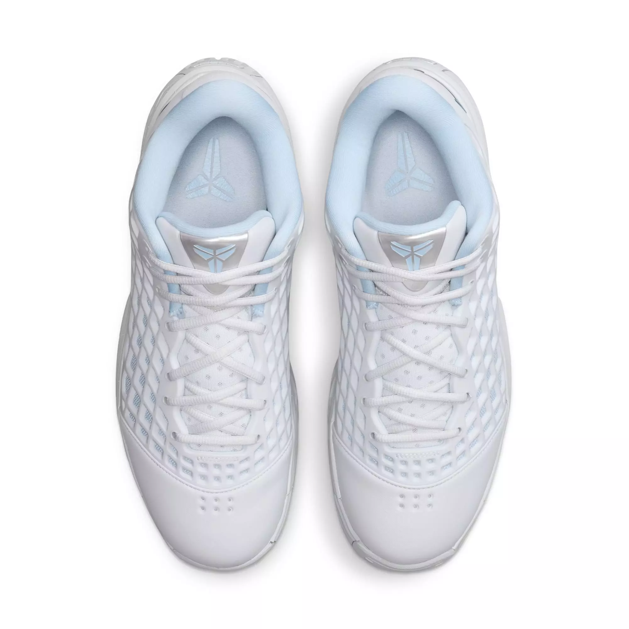 Kobe III Low Protro "Platinum Grey" Men's Basketball Shoe - PURE PLATINUM/ARMORY BLUE