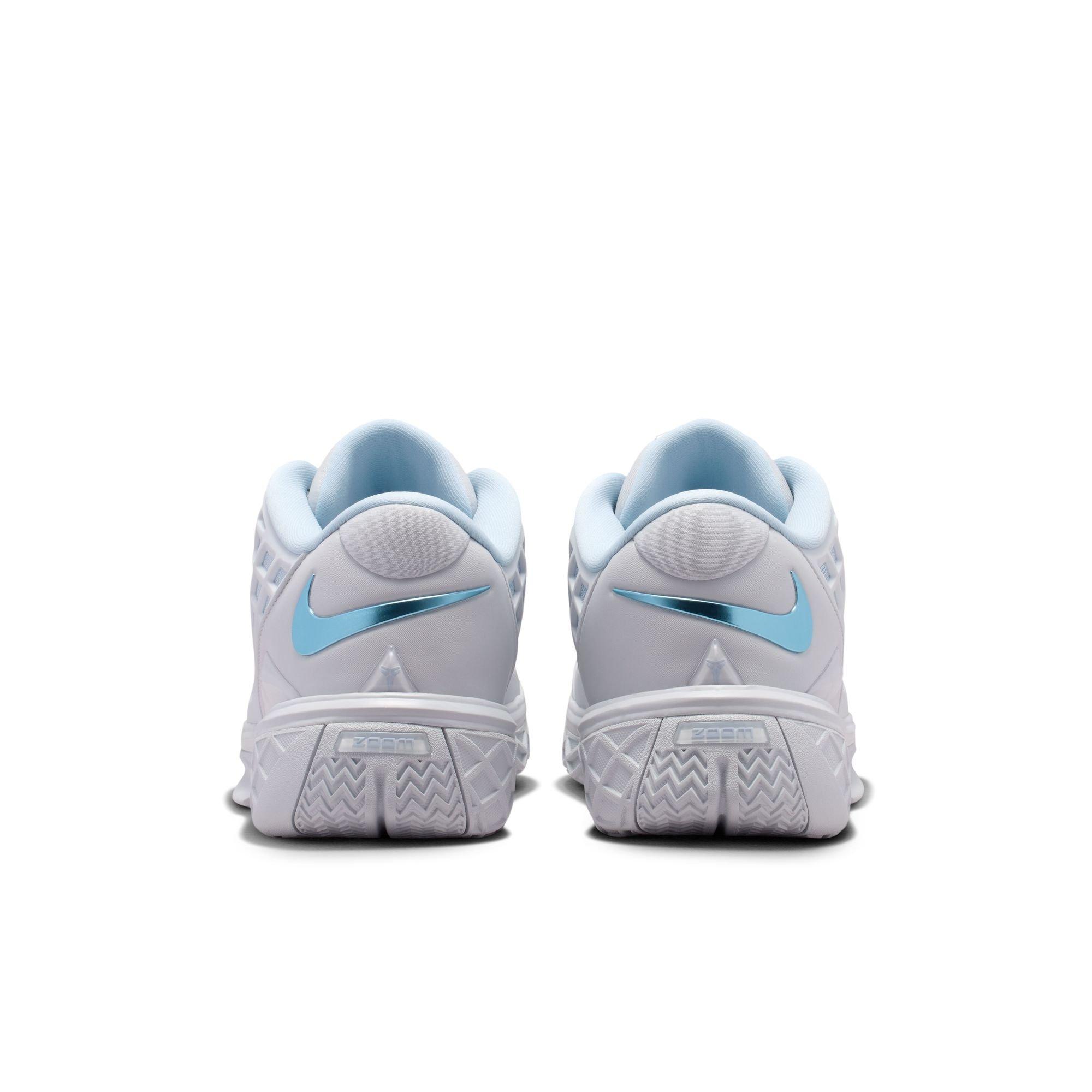 Kobe III Low Protro "Platinum Grey" Men's Basketball Shoe - PURE PLATINUM/ARMORY BLUE