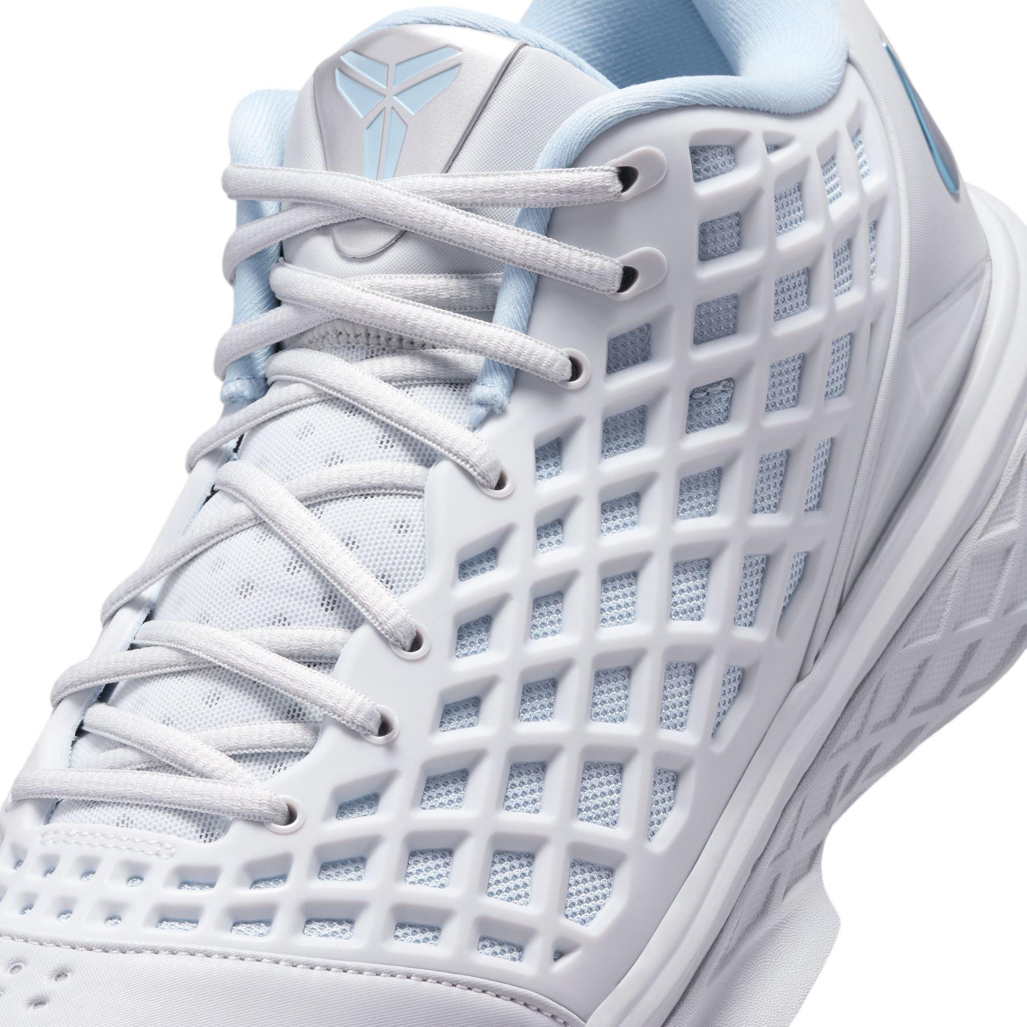 Kobe III Low Protro "Platinum Grey" Men's Basketball Shoe - PURE PLATINUM/ARMORY BLUE