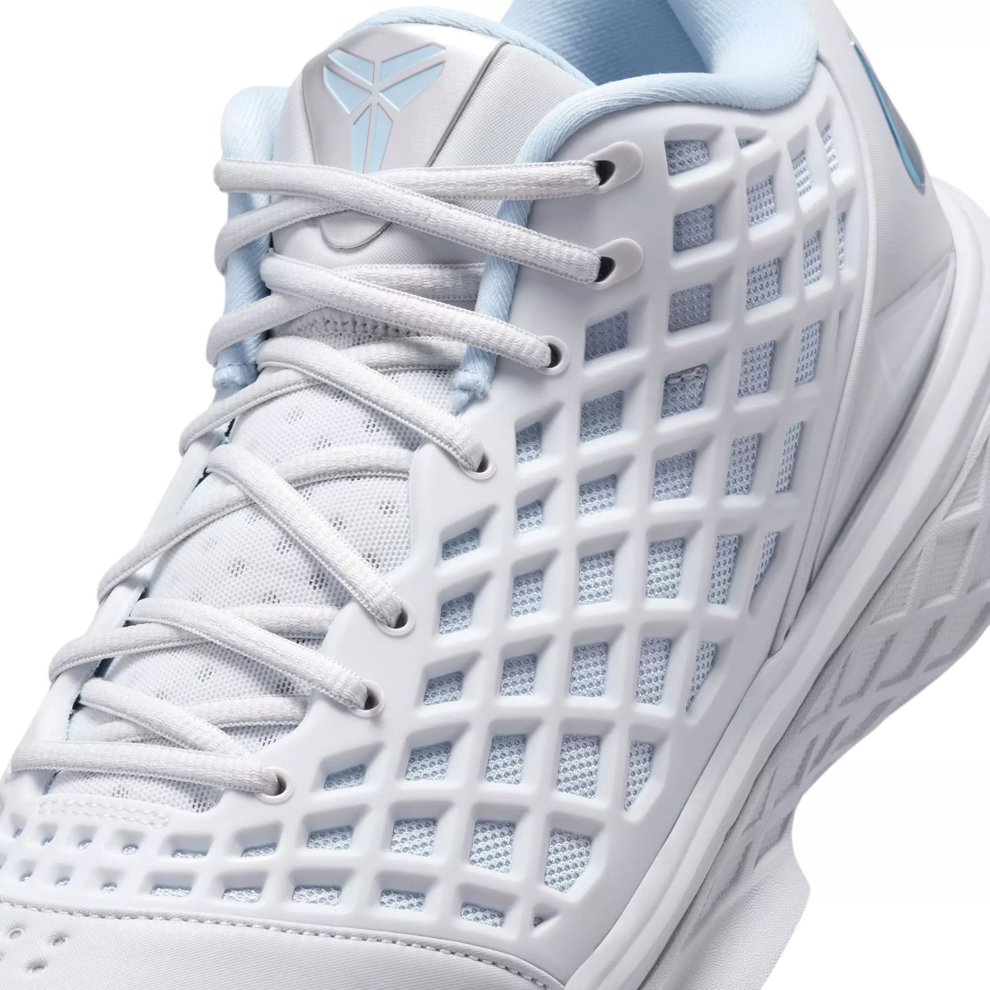 Kobe III Low Protro "Platinum Grey" Men's Basketball Shoe - PURE PLATINUM/ARMORY BLUE