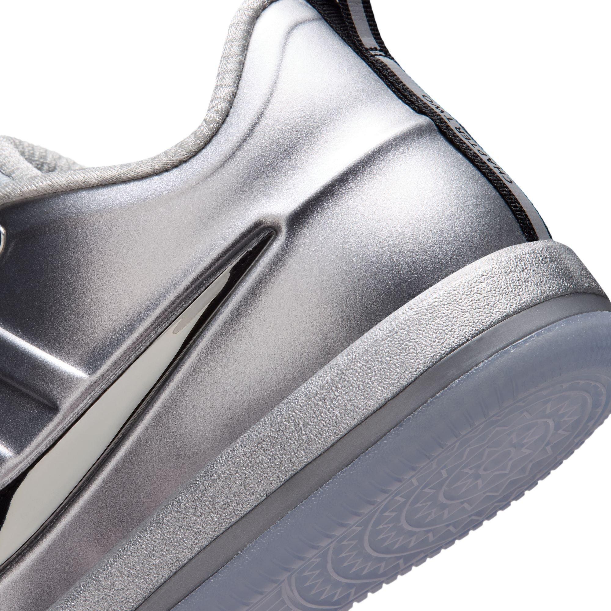 Nike Book 2 "Iron Fist" Men's Basketball Shoe - METALLIC SILVER/BLACK
