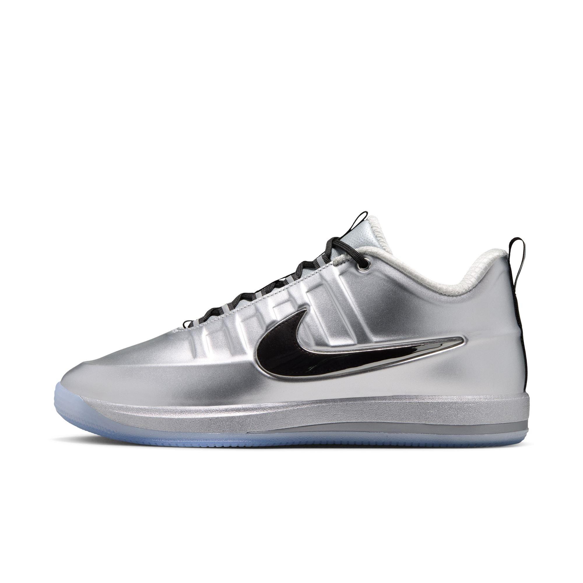 Nike Book 2 "Iron Fist" Men's Basketball Shoe - METALLIC SILVER/BLACK