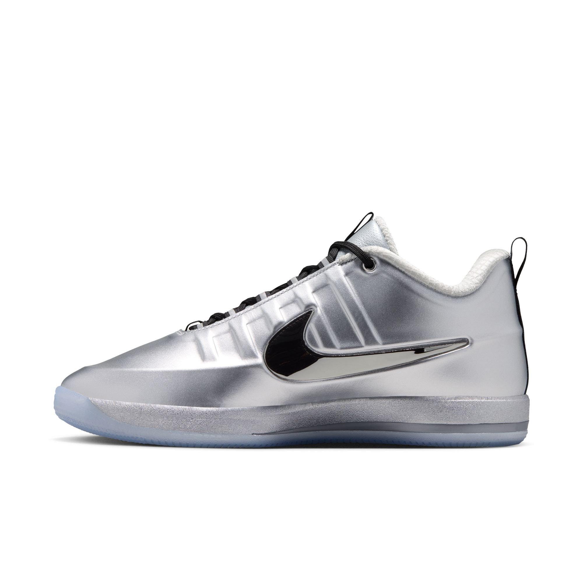 Nike Book 2 "Iron Fist" Men's Basketball Shoe - METALLIC SILVER/BLACK
