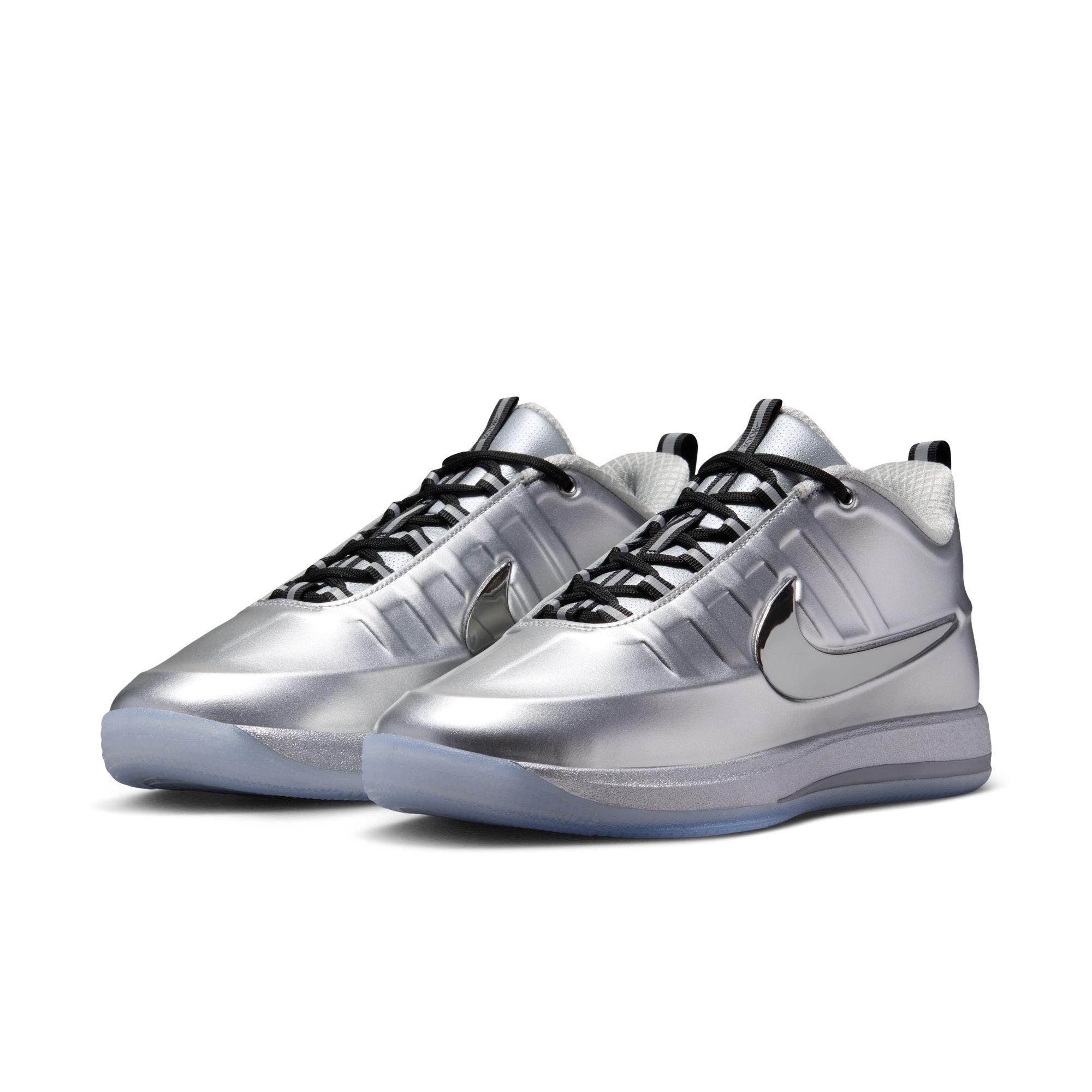 Nike Book 2 "Iron Fist" Men's Basketball Shoe - METALLIC SILVER/BLACK