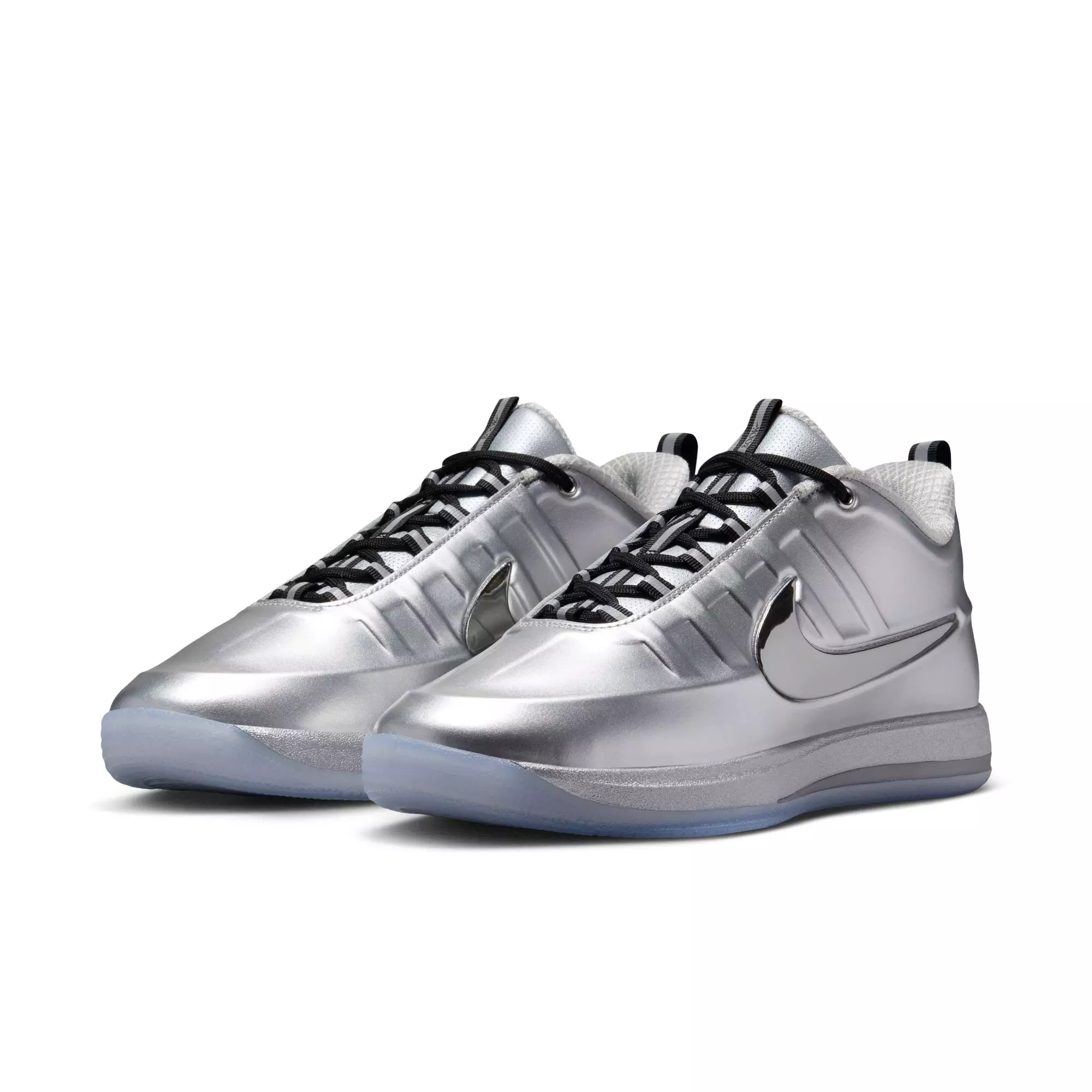 Nike Book 2 "Iron Fist" Men's Basketball Shoe - METALLIC SILVER/BLACK