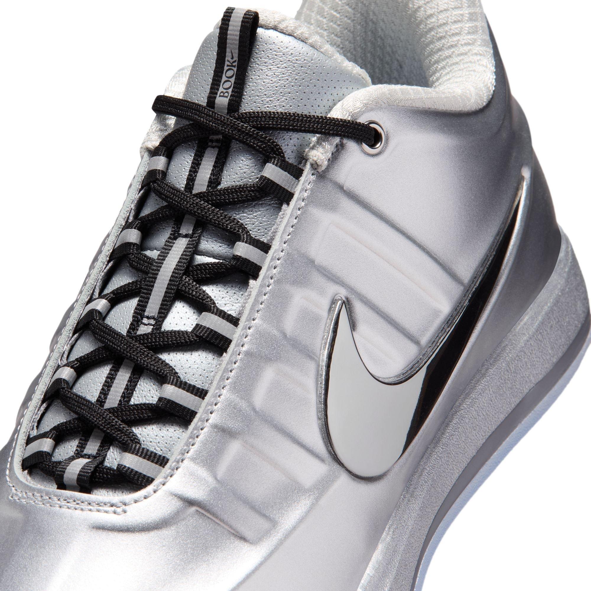 Nike Book 2 "Iron Fist" Men's Basketball Shoe - METALLIC SILVER/BLACK